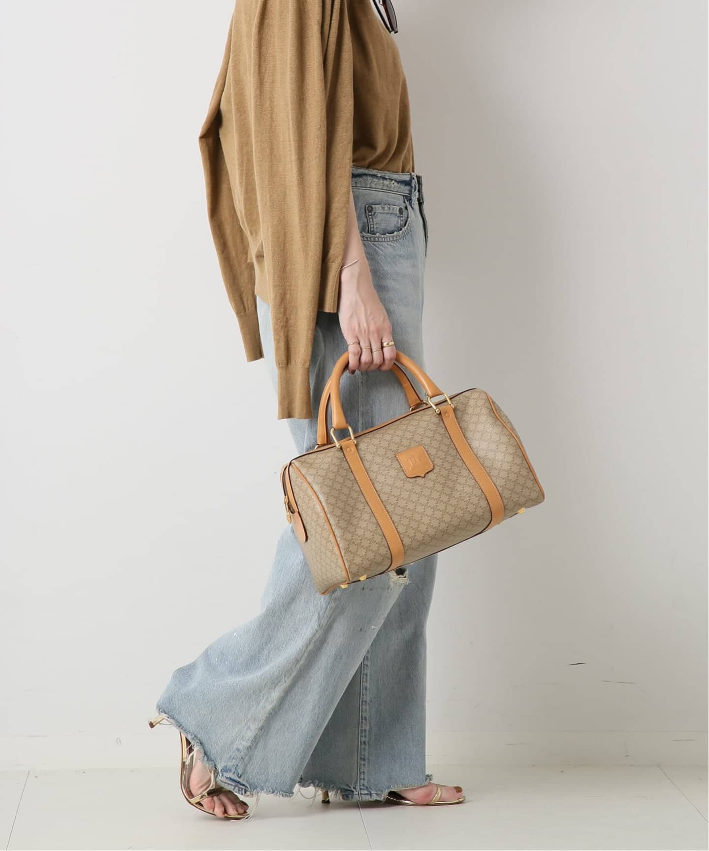 VINTAGE CELINE/セリーヌ】ボストンバッグ 30 macadam（ボストンバッグ