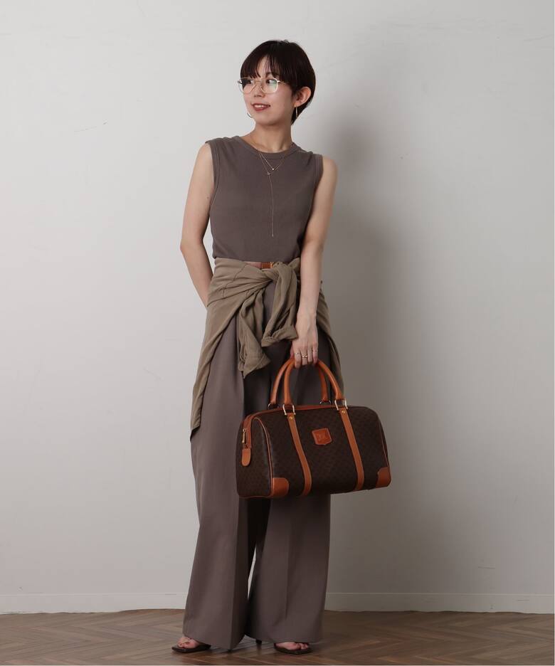 VINTAGE CELINE/セリーヌ】macadam ボストンバッグ 35（ボストンバッグ 