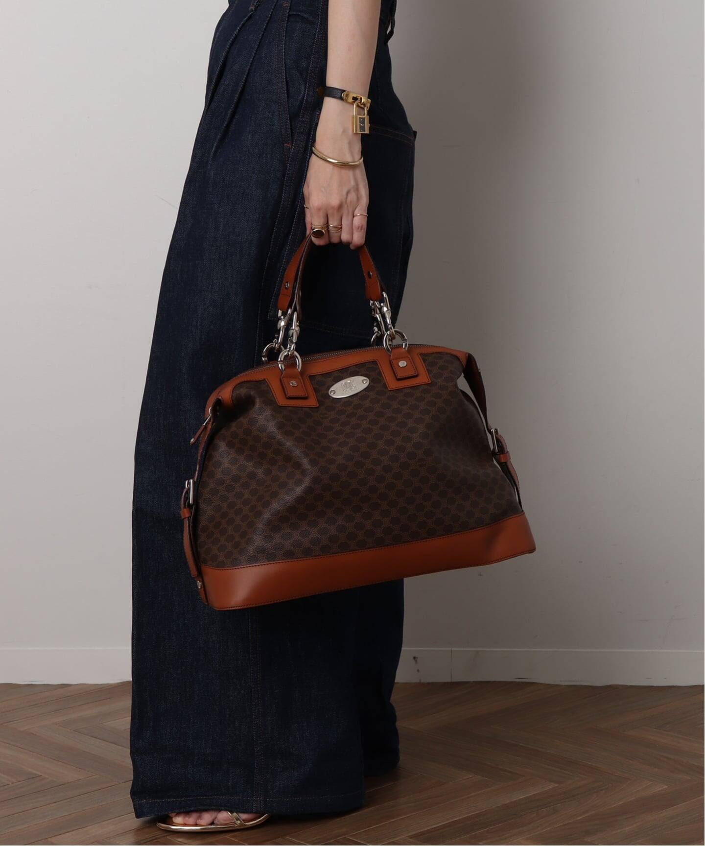 セリーヌ ボストンバック 楽天市場】【バッグ】CELINE セリーヌ マカダム柄 2WAYバッグ