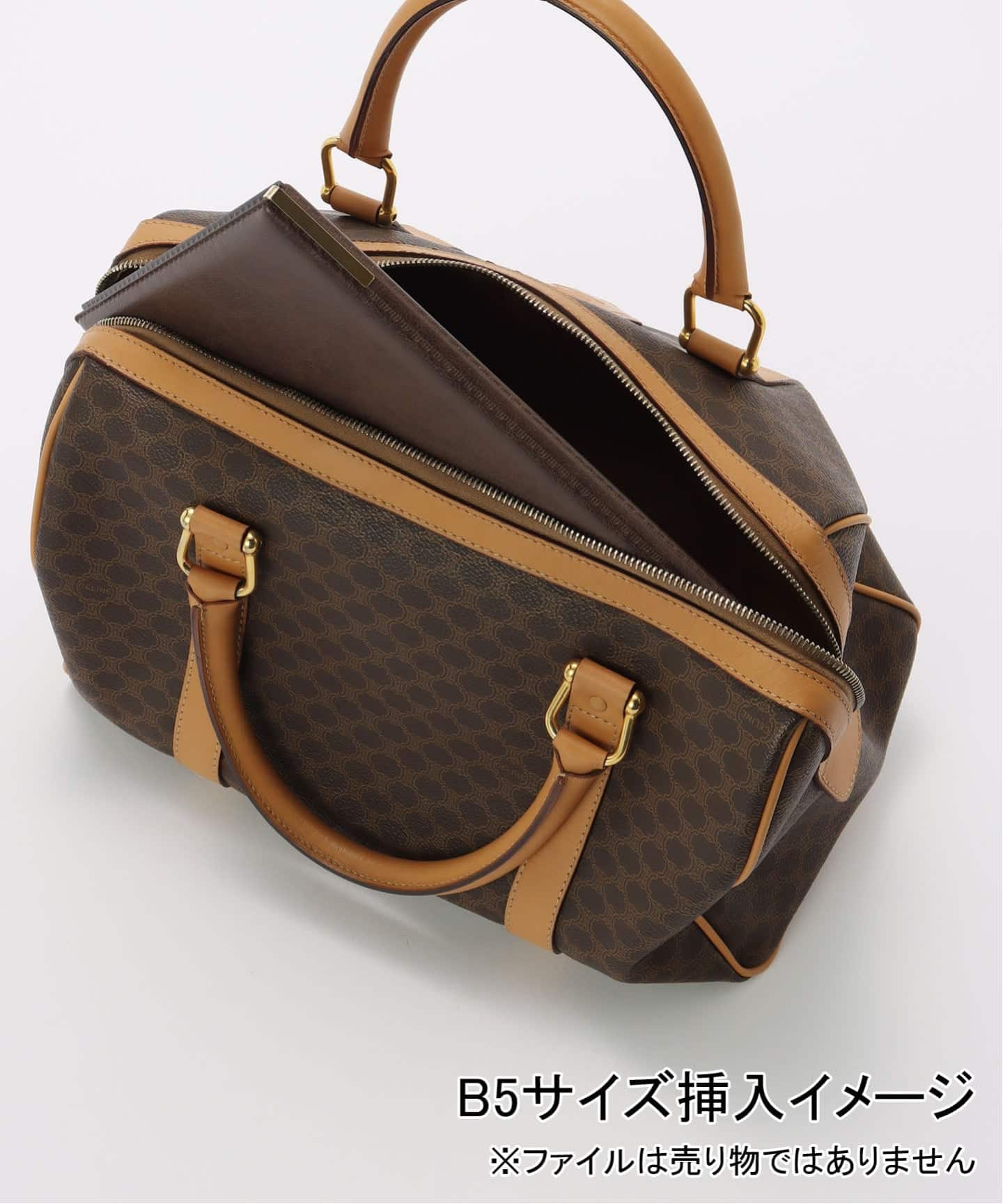 VINTAGE CELINE/セリーヌ】macadam ボストンバッグ 31（ボストン