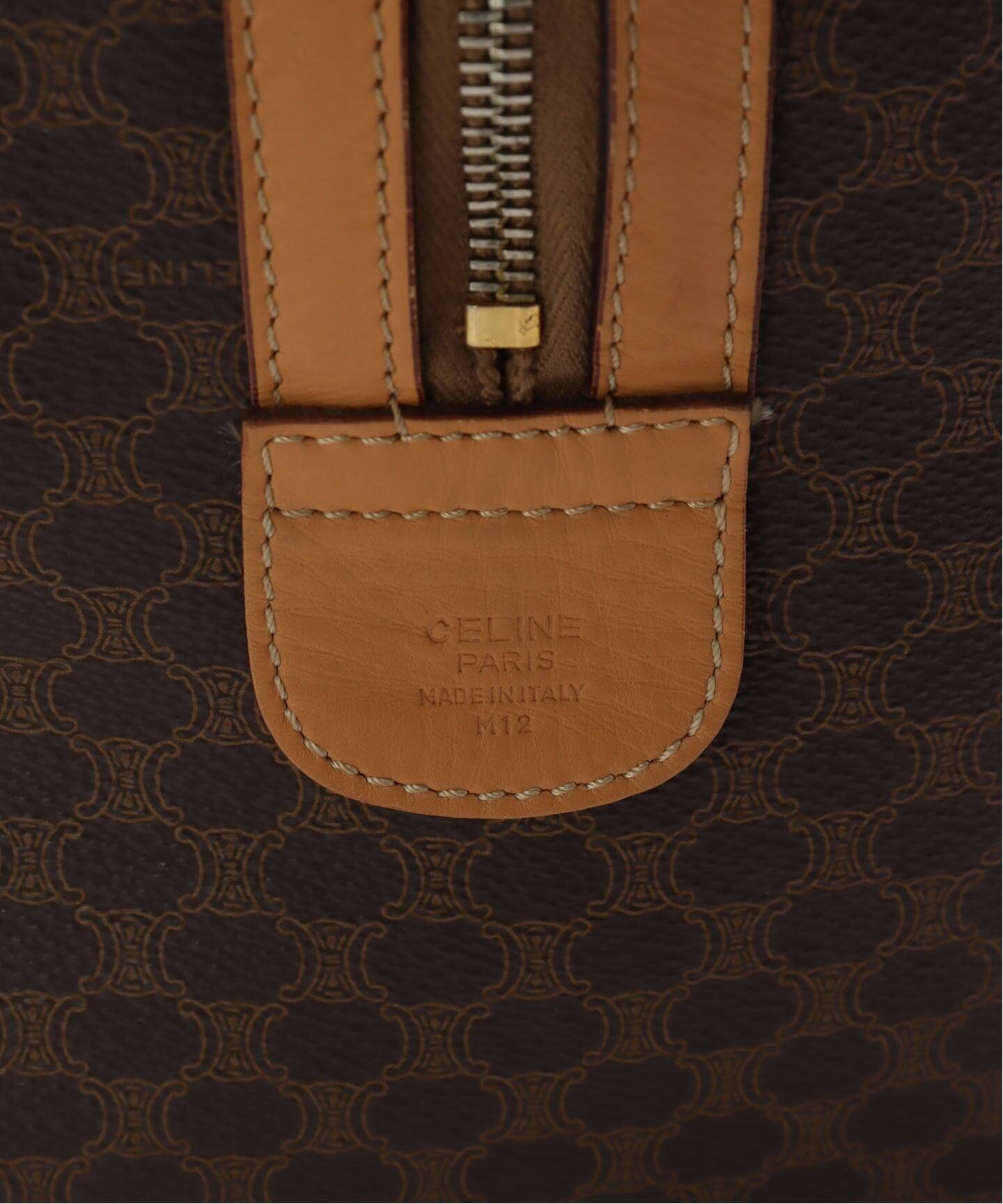 VINTAGE CELINE/セリーヌ】macadam ボストンバッグ 31（ボストンバッグ