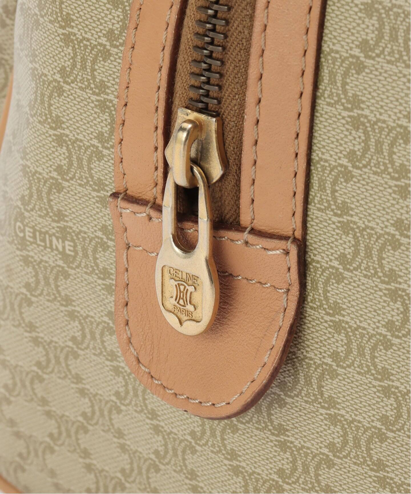 VINTAGE CELINE/セリーヌ】macadam ボストンバッグ 25（ボストンバッグ
