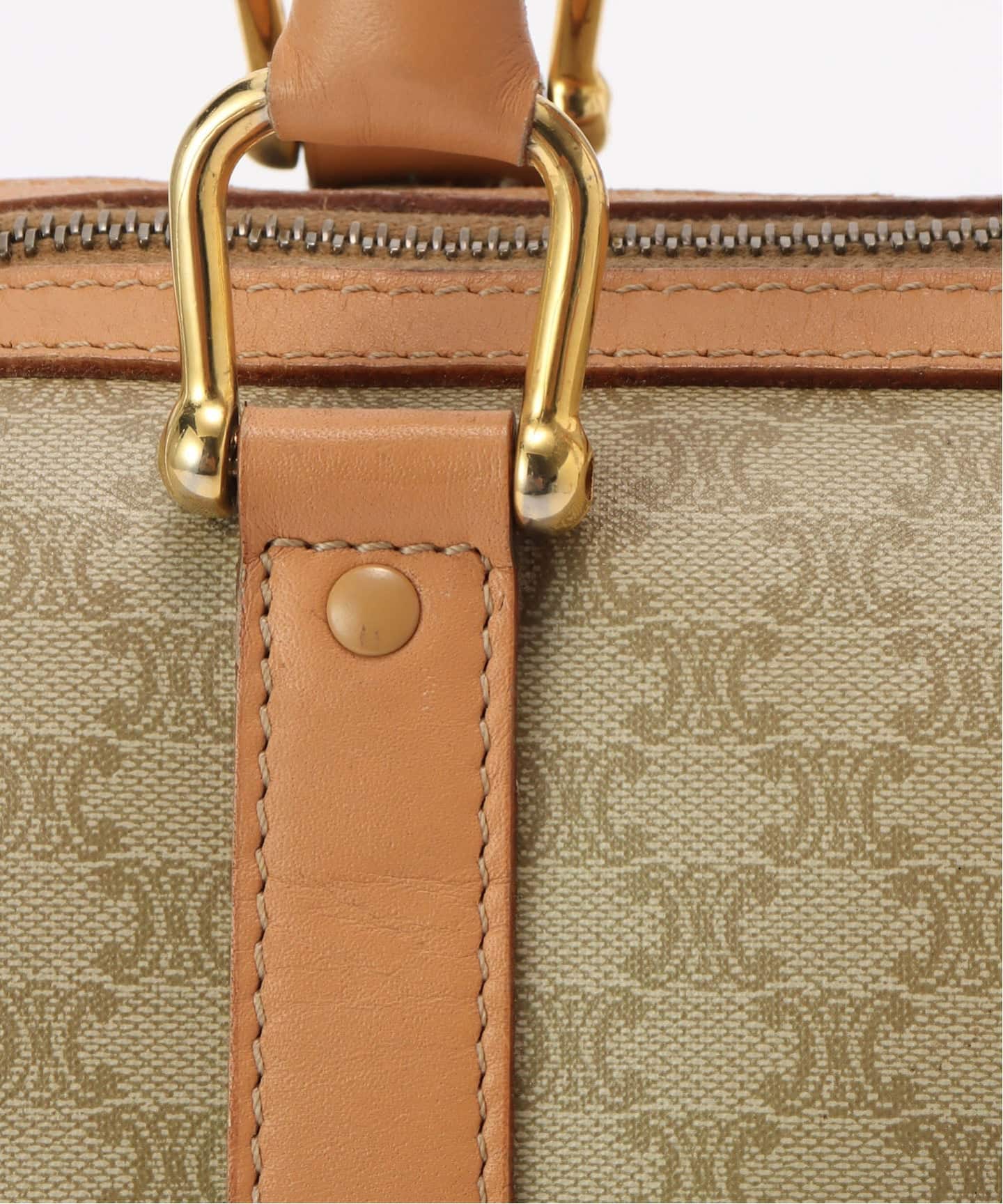 VINTAGE CELINE/セリーヌ】macadam ボストンバッグ 25（ボストンバッグ