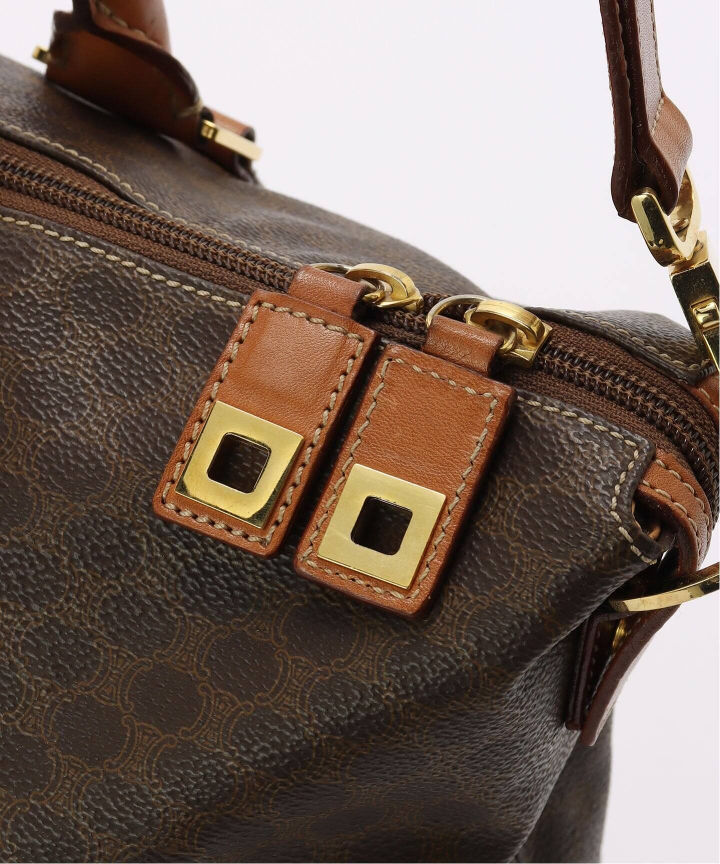 VINTAGE CELINE/セリーヌ】macadam 2way ボストンバッグ