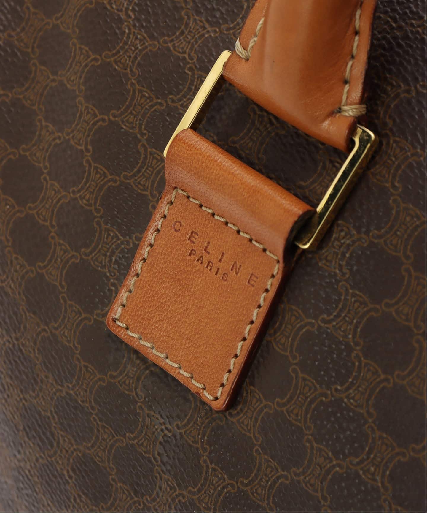 VINTAGE CELINE/セリーヌ】macadam 2way ボストンバッグ