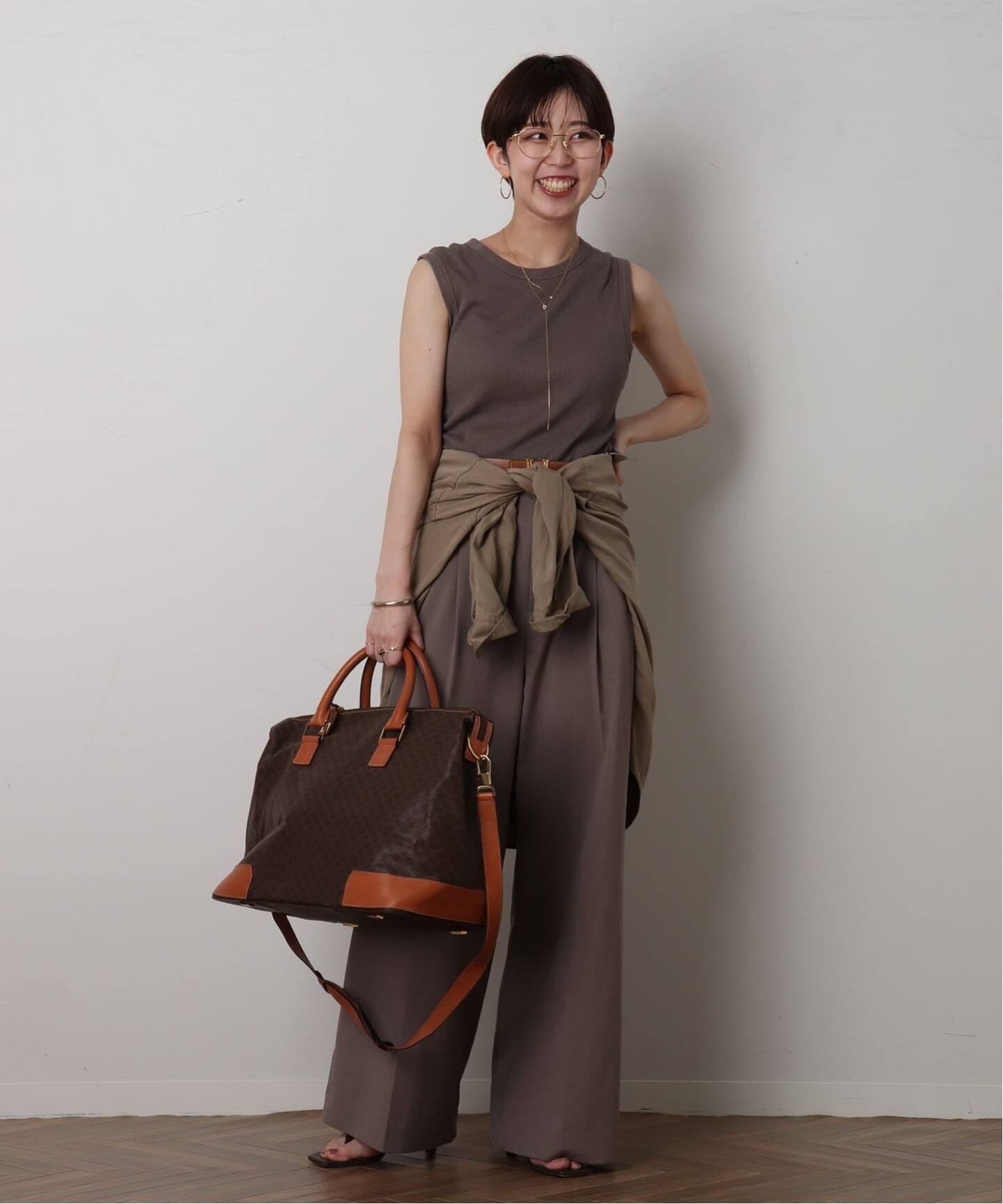 VINTAGE CELINE/セリーヌ】macadam 2way ボストンバッグ