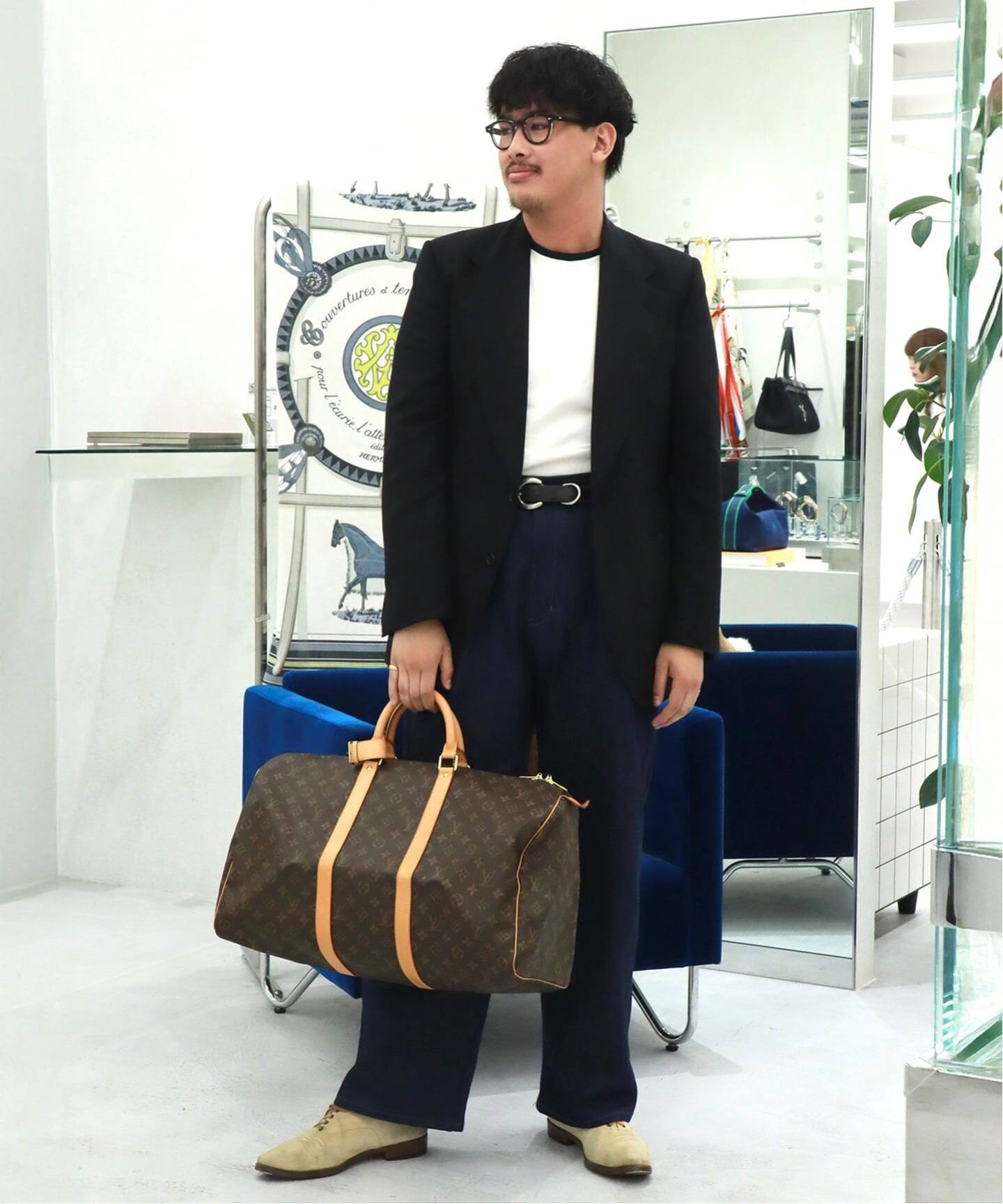 VINTAGE LOUIS VUITTON/ルイ ヴィトン】 Keepall 50（ボストンバッグ