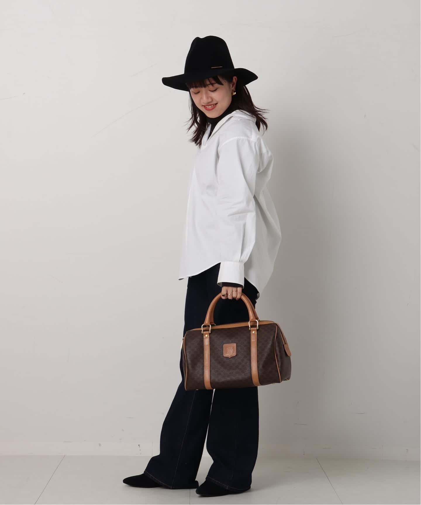 VINTAGE CELINE/セリーヌ】macadam ボストンバッグ 31（ボストンバッグ