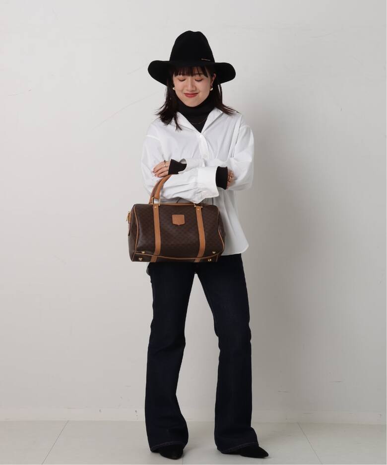 VINTAGE CELINE/セリーヌ】macadam ボストンバッグ 31（ボストンバッグ 