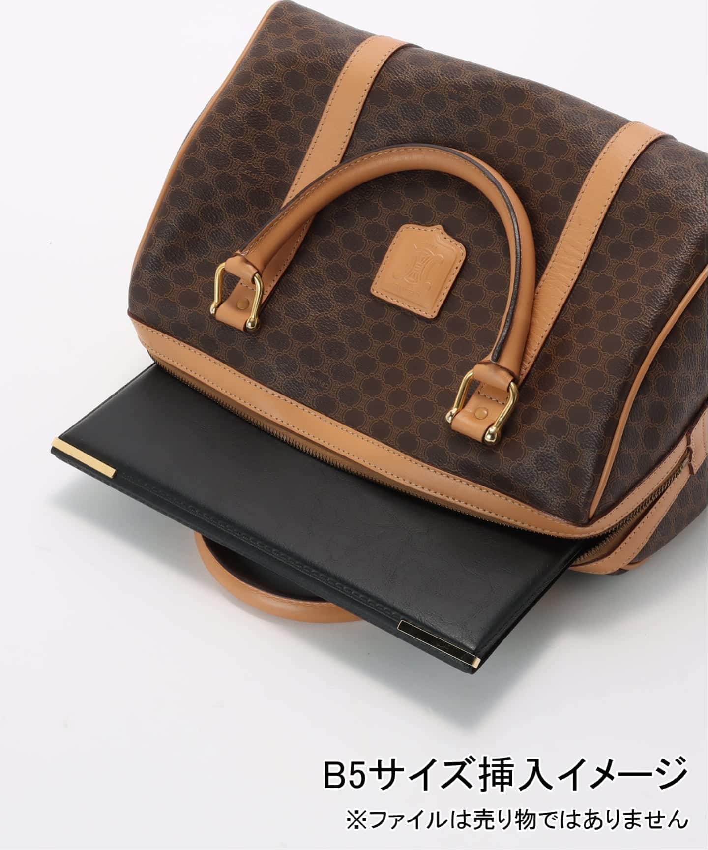 VINTAGE CELINE/セリーヌ】macadam ボストンバッグ 31（ボストンバッグ