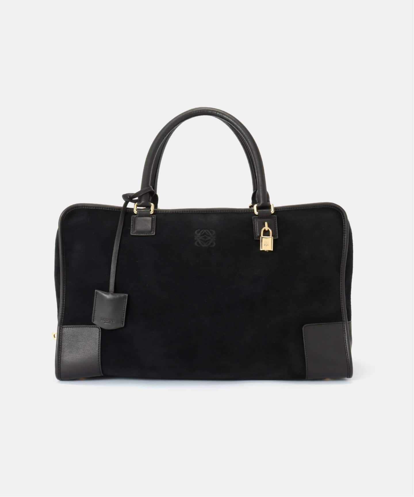 VINTAGE LOEWE/ロエベ】Amazona 44 suede（ボストンバッグ