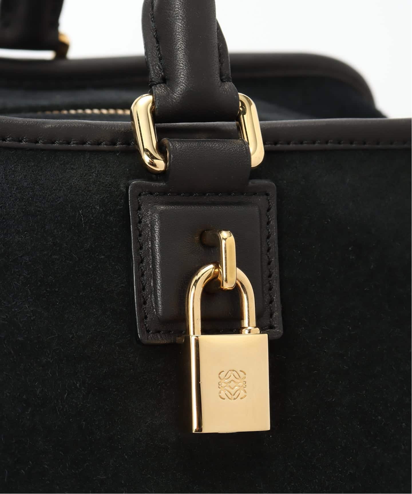 VINTAGE LOEWE/ロエベ】Amazona 44 suede（ボストンバッグ