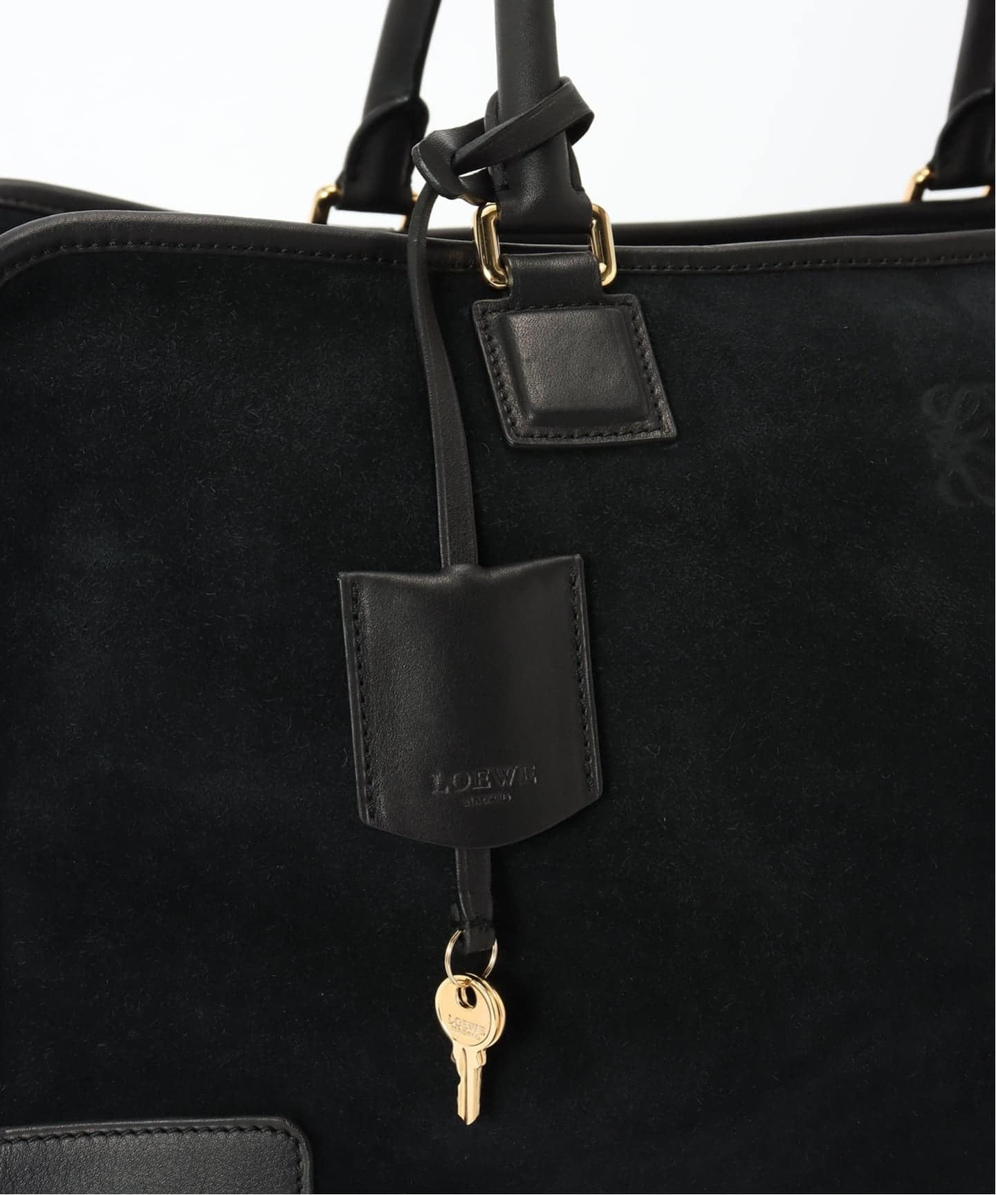 VINTAGE LOEWE/ロエベ】Amazona 44 suede（ボストンバッグ