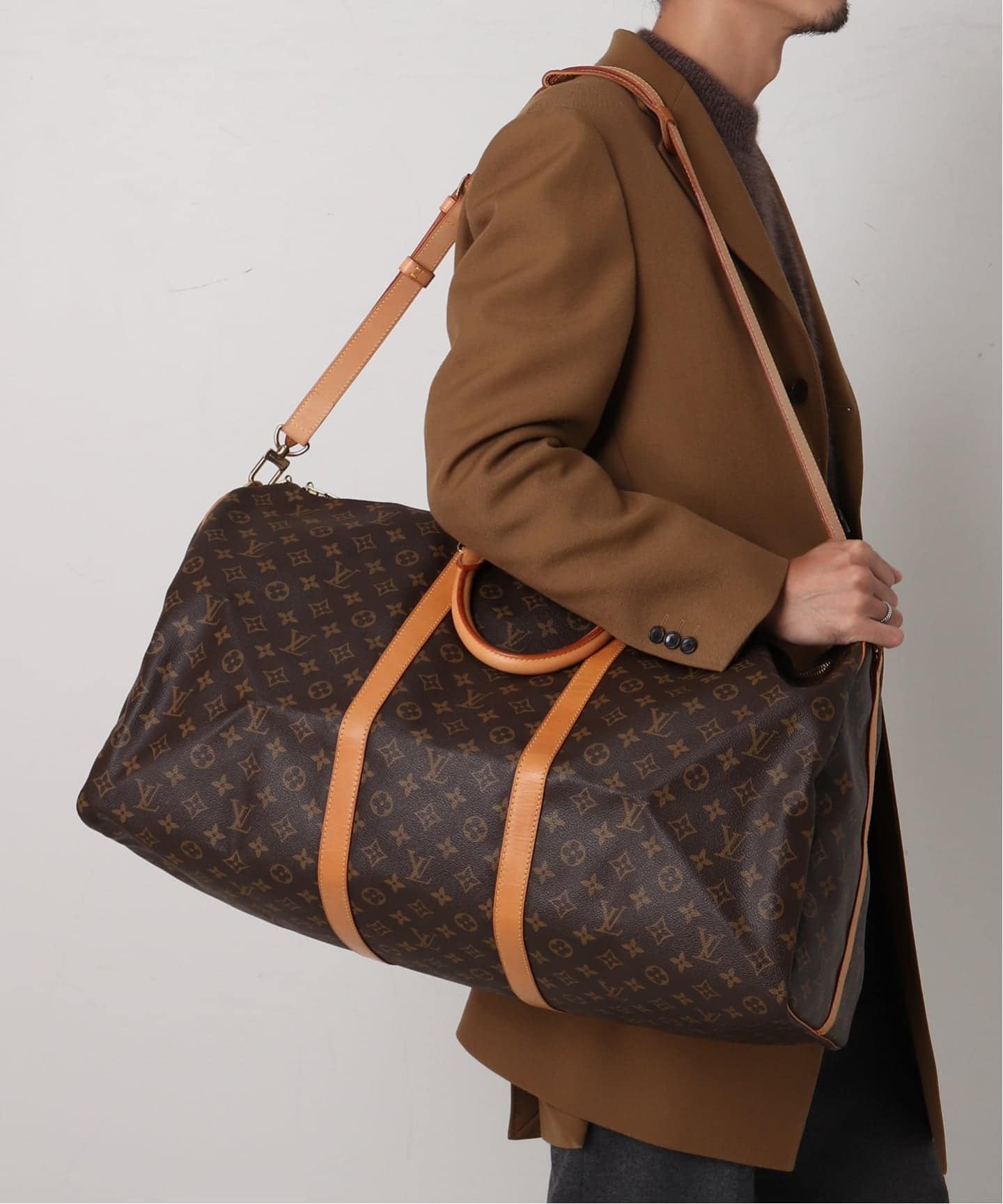 VINTAGE LOUIS VUITTON/ルイ ヴィトン】 Keepall bandouliere 55