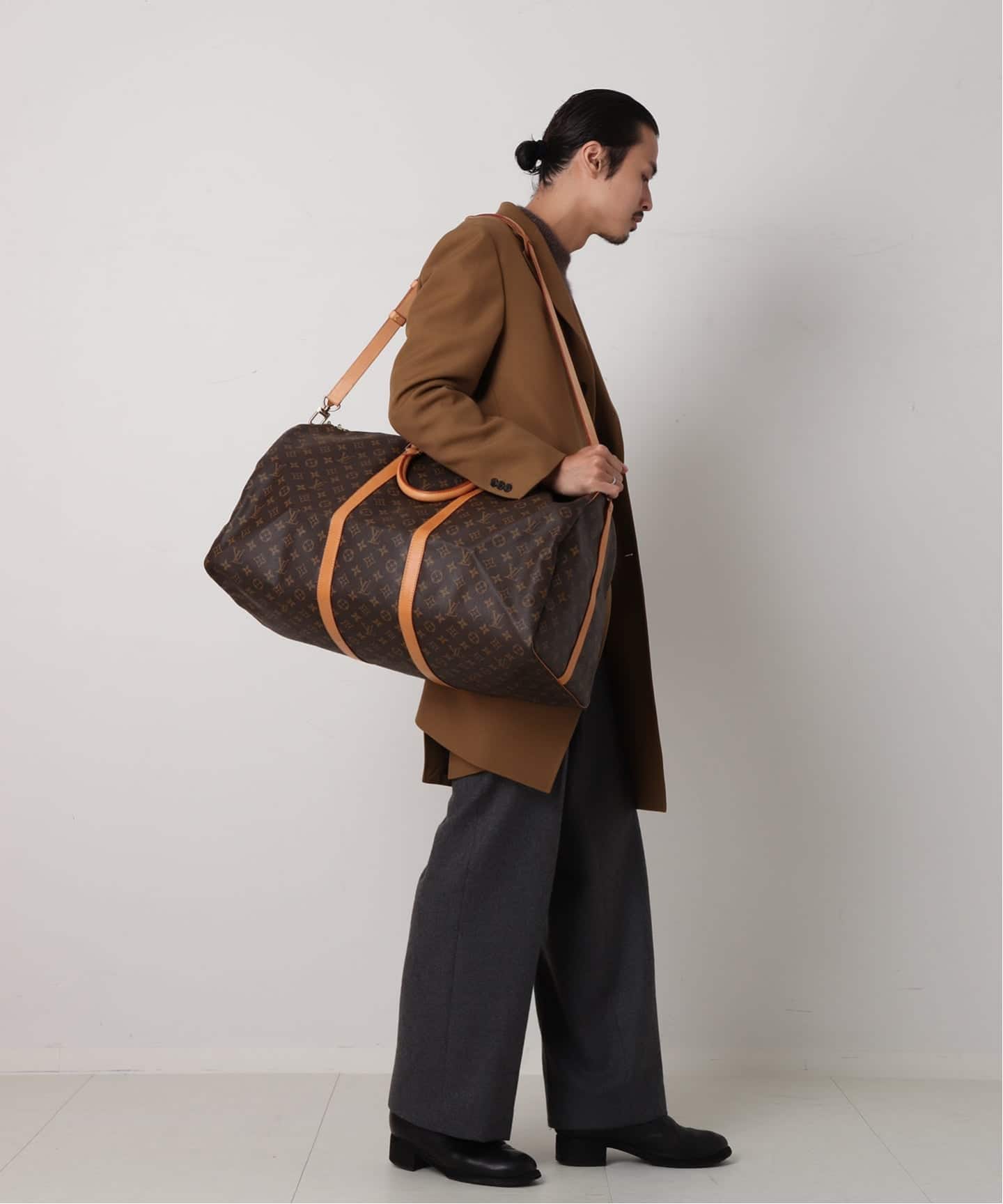 VINTAGE LOUIS VUITTON/ルイ ヴィトン】 Keepall bandouliere 55