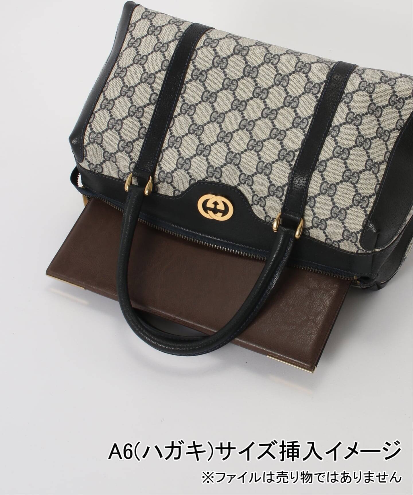 GUCCI ボストンバッグ KA GUCCI グッチ ボストンバッグ オールドグッチ GG柄 灰 グレー
