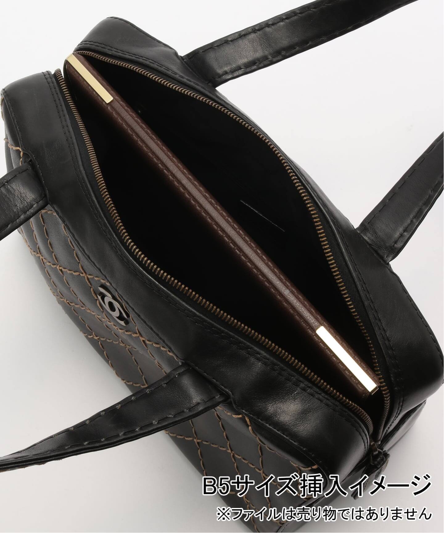 VINTAGE CHANEL/シャネル】Wild stitch ボストンバッグ