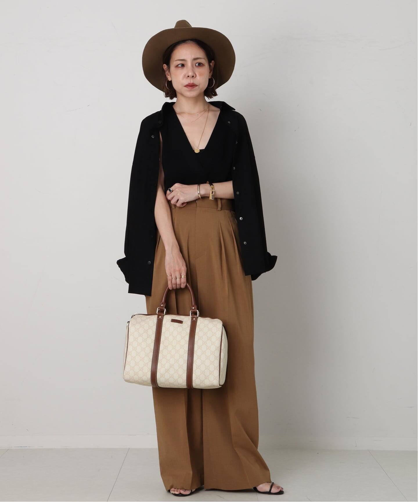 VINTAGE GUCCI /グッチ】ボストンバッグ gg（ボストンバッグ