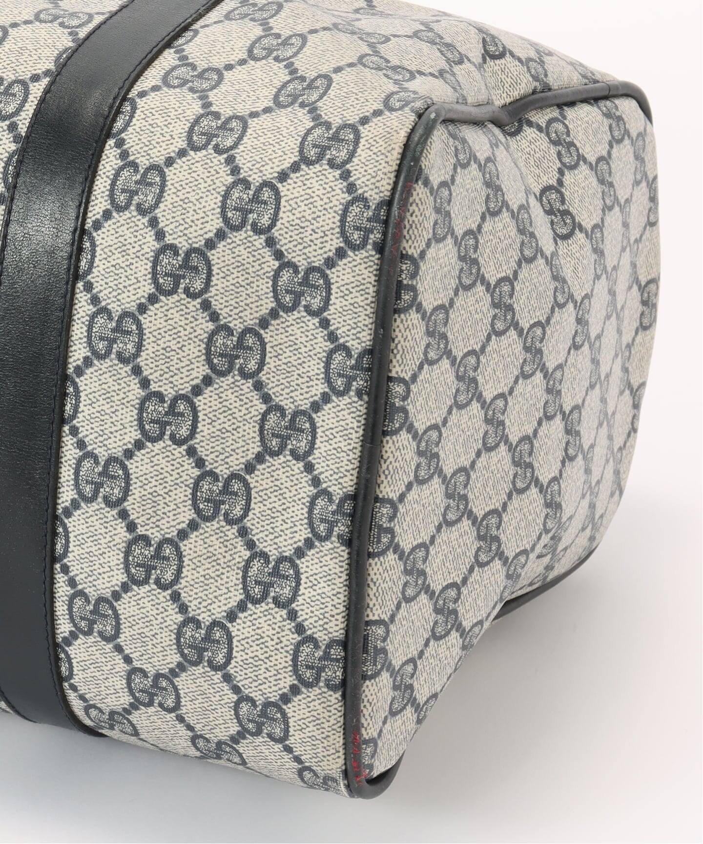 VINTAGE GUCCI/グッチ】ボストンバッグ gg web（ボストンバッグ