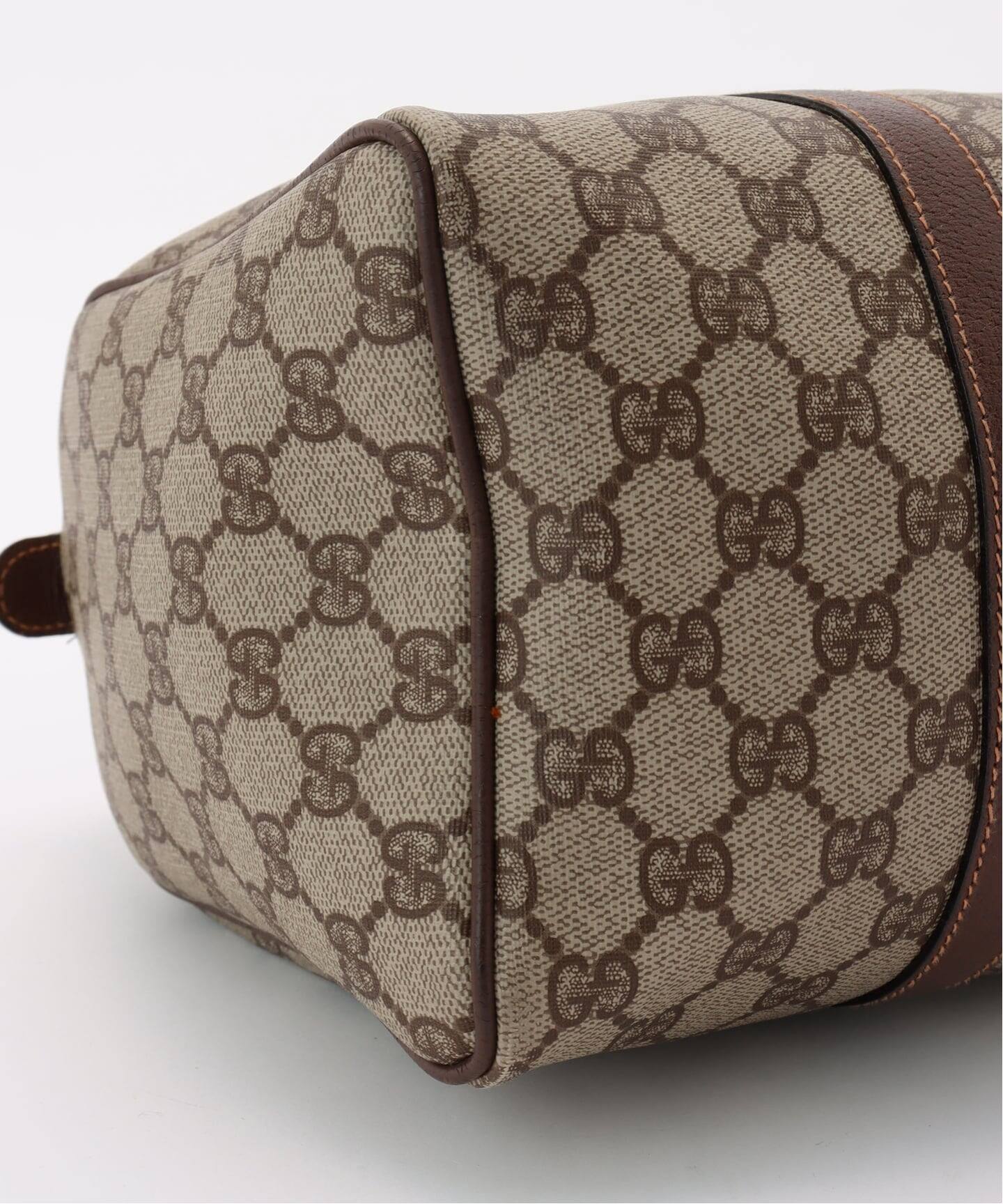 希少美品 GUCCI グッチ ボストンバッグ/012 14 6081/GGプラス VINTAGE GUCCI /グッチ】ボストンバッグ gg（ボストンバッグ
