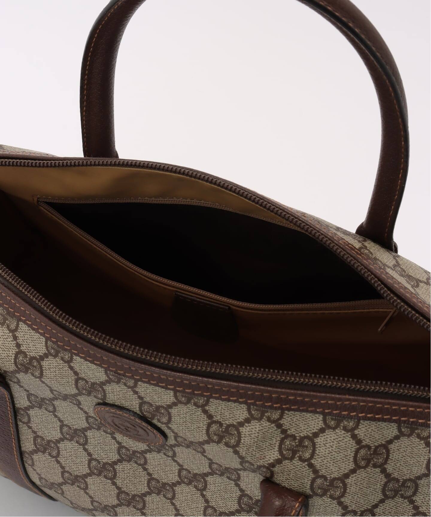 VINTAGE GUCCI /グッチ】ボストンバッグ gg（ボストンバッグ