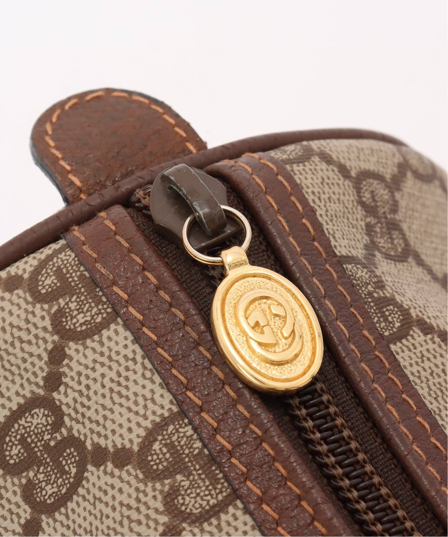 VINTAGE GUCCI /グッチ】ボストンバッグ gg（ボストンバッグ