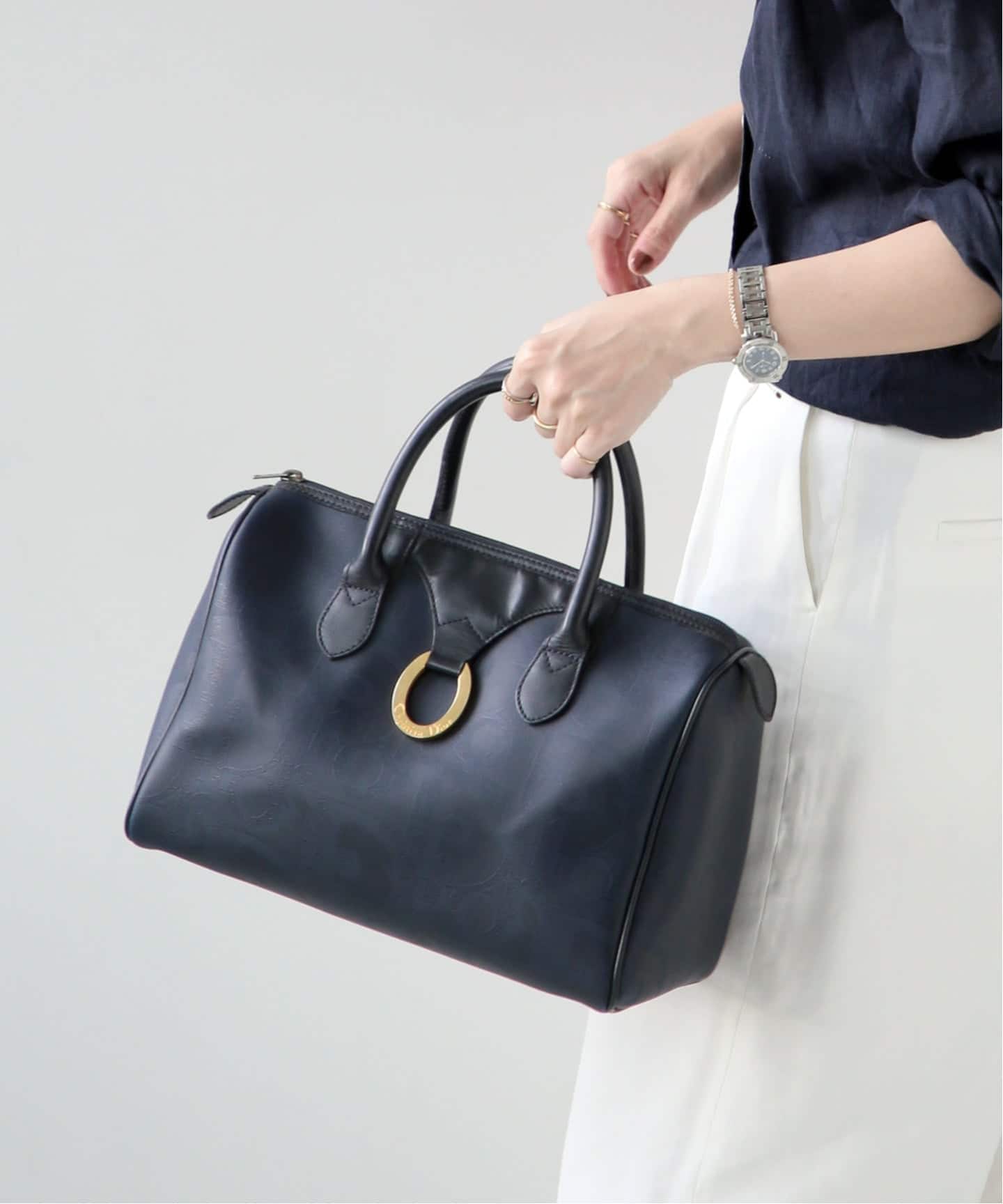 VINTAGE DIOR/ディオール 】ボストンバッグ 30 trotter（ボストン