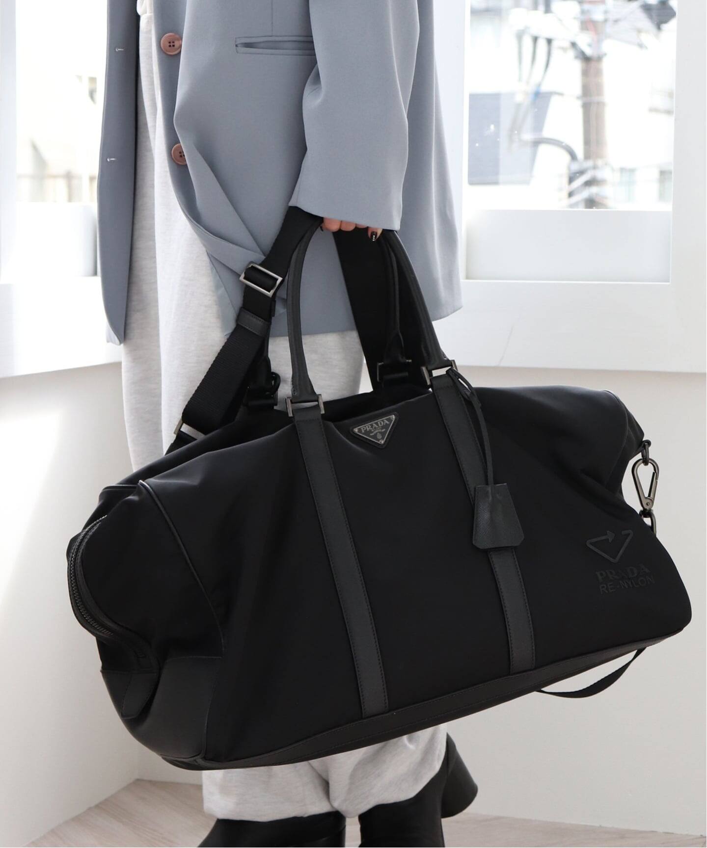 PRADA SPORTS nylon Boston bag 南京錠付き VINTAGE PRADA/プラダ】boston nylon（ボストンバッグ