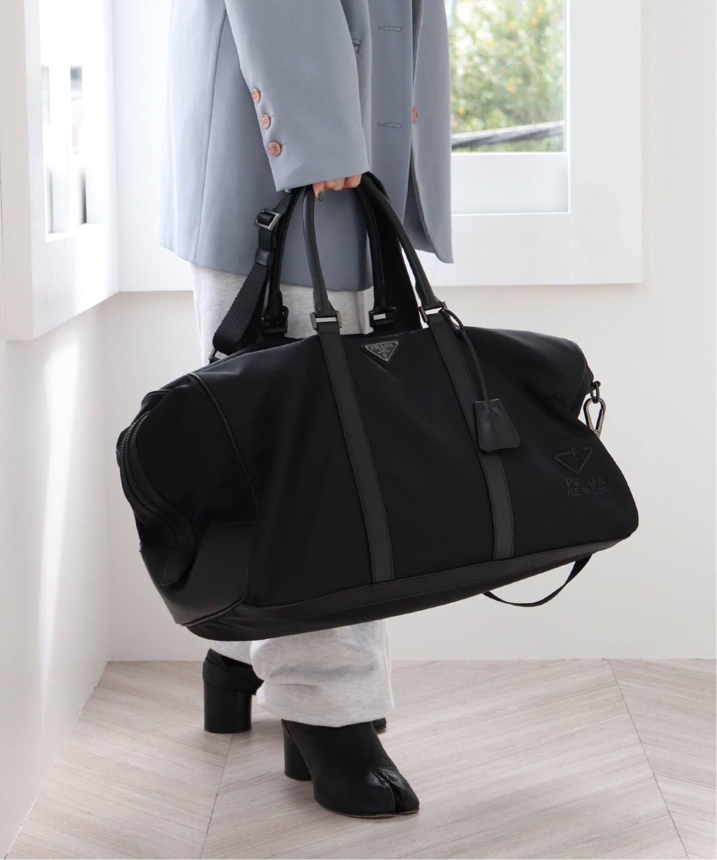 VINTAGE PRADA/プラダ】boston nylon（ボストンバッグ）｜ENSEMBLE