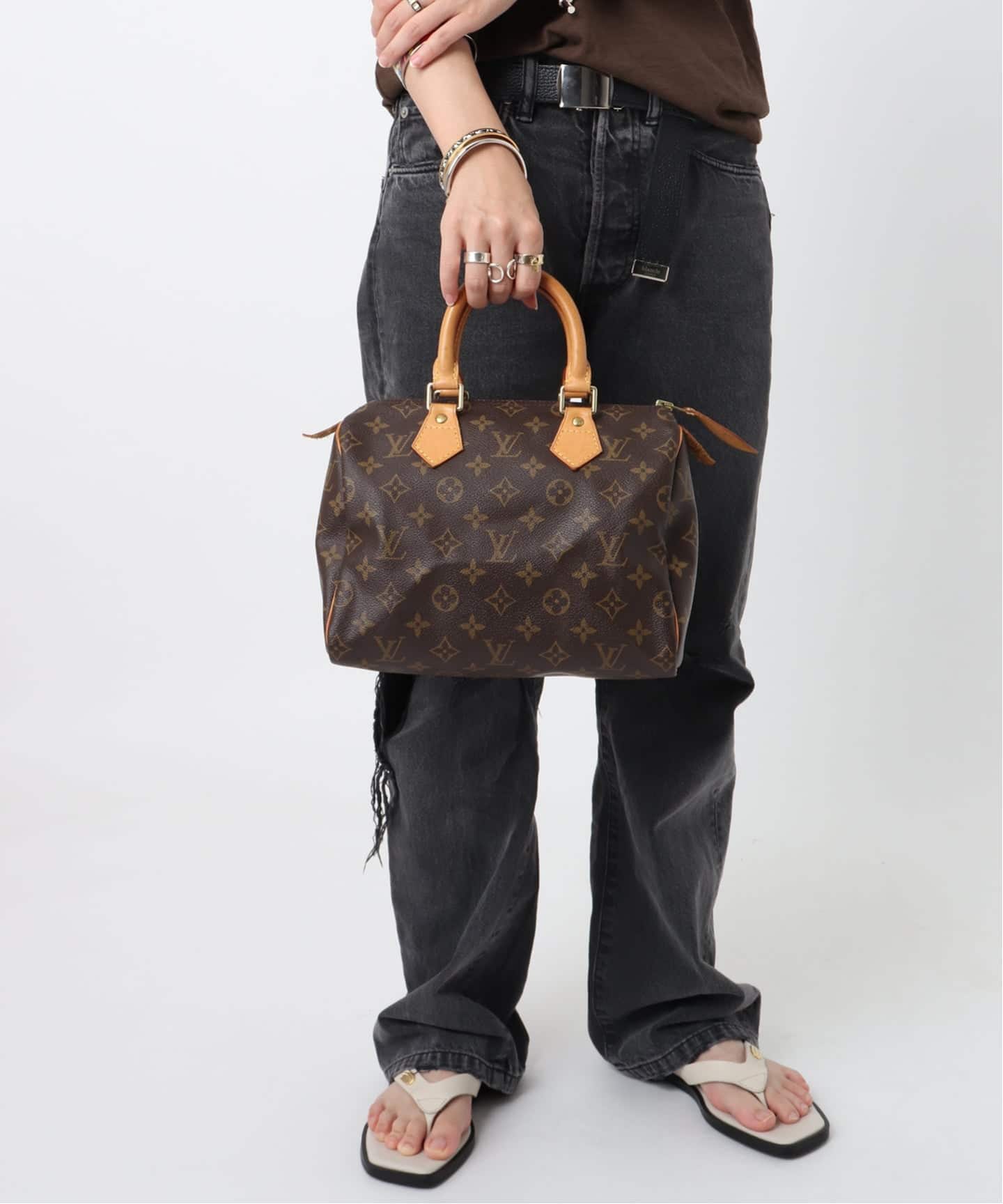 LOUIS VUITTON レディースボストンバッグ VINTAGE LOUIS VUITTON/ルイ ヴィトン】 Speedy 25（ボストン