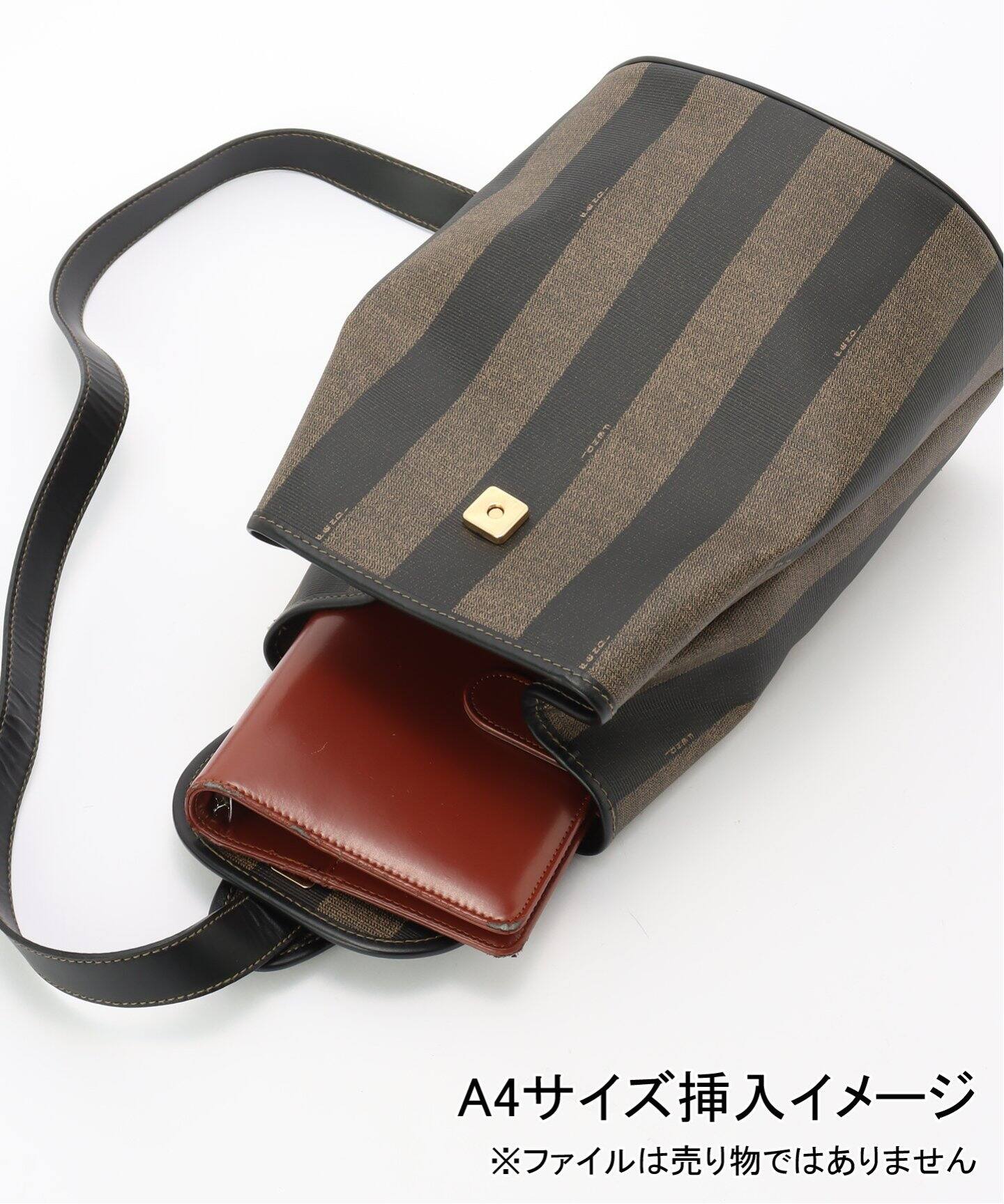 レア】FENDI ズッカ ショルダーバッグ ポシェット 金具 ヴィンテージ 