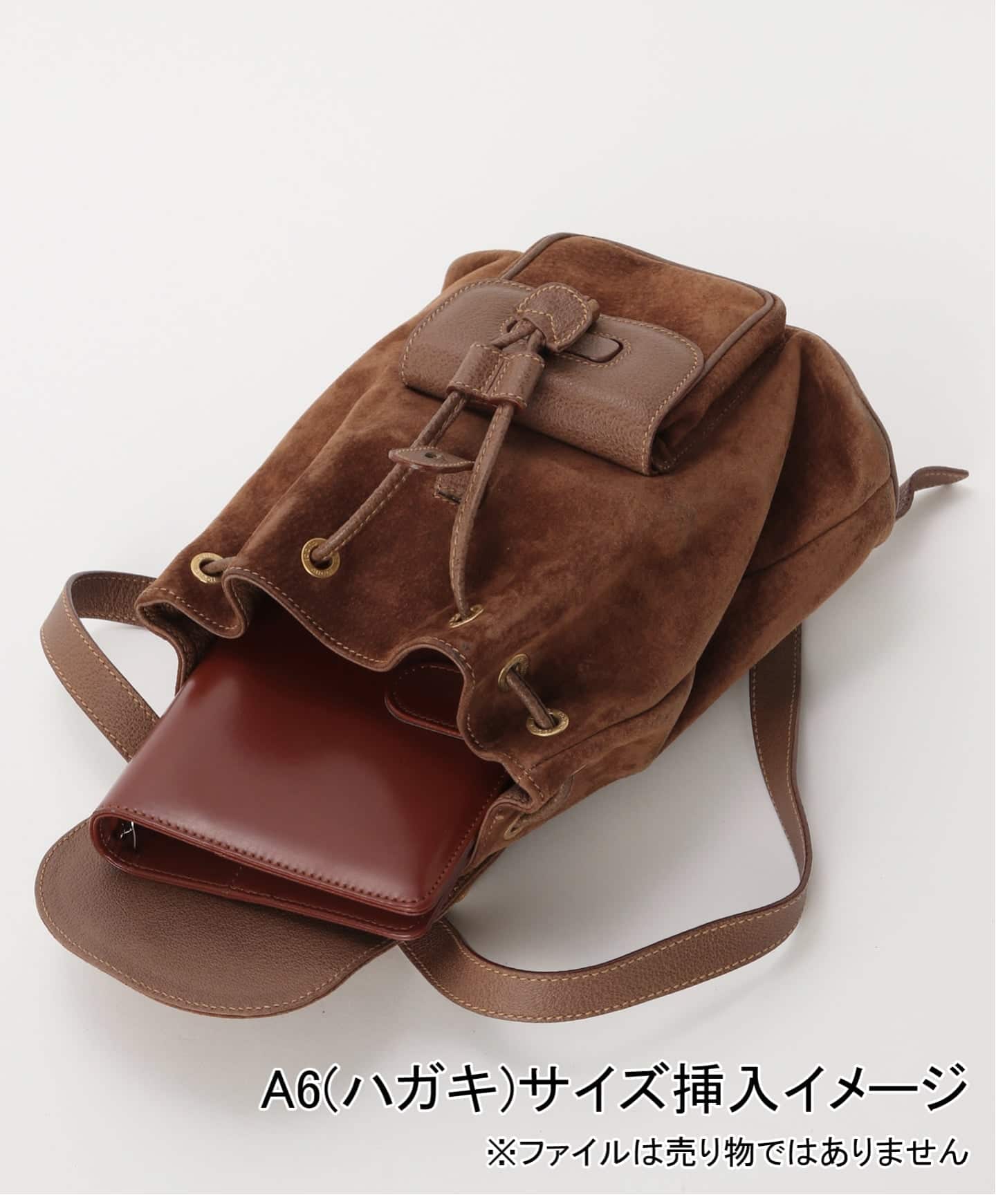 VINTAGE GUCCI/グッチ】 Bamboo バックパック ミニ suede（バック