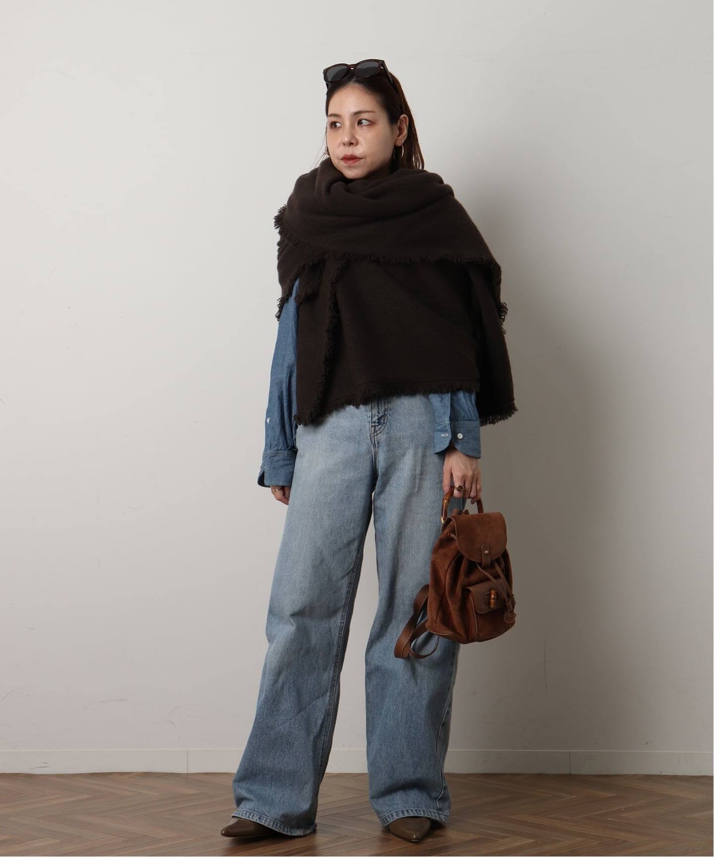 VINTAGE GUCCI/グッチ】 Bamboo バックパック ミニ suede（バック