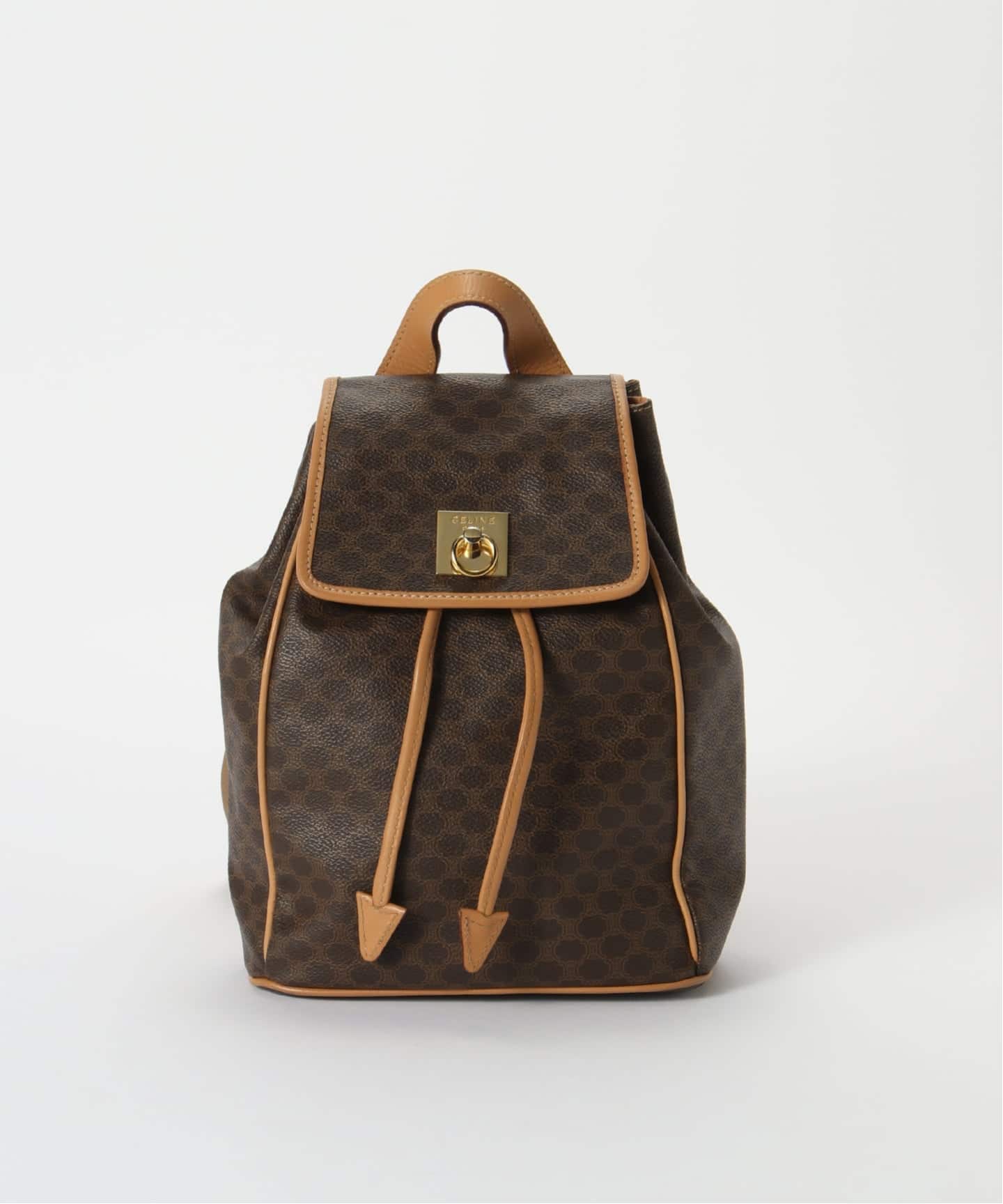 【CELINE】vintage celine macadam triomphe backpack★リュック CELINE】vintage celine macadam triomphe backpack☆リュック