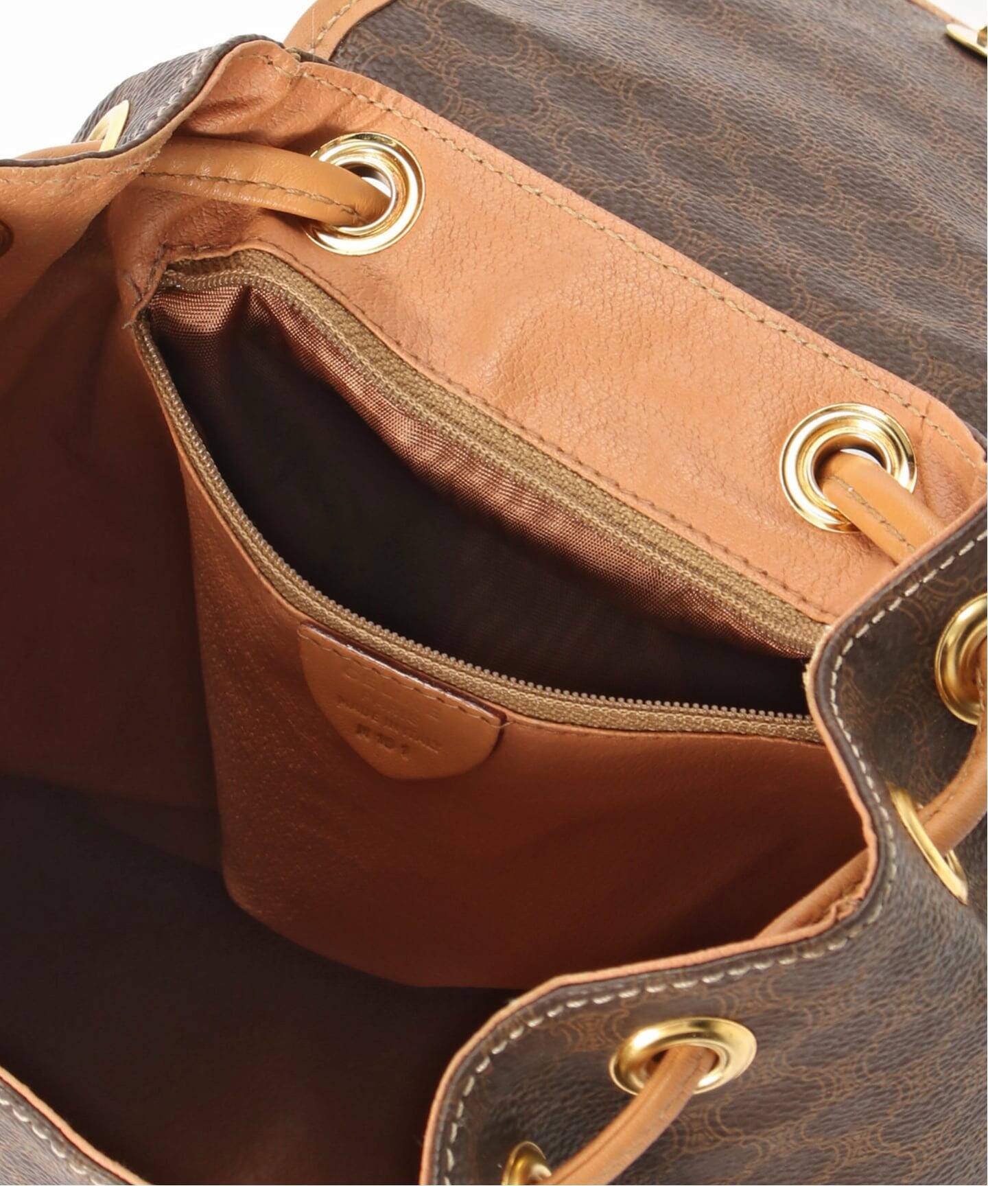 【CELINE】vintage celine macadam triomphe backpack★リュック VINTAGE CELINE/セリーヌ】macadam バックパック（バックパック