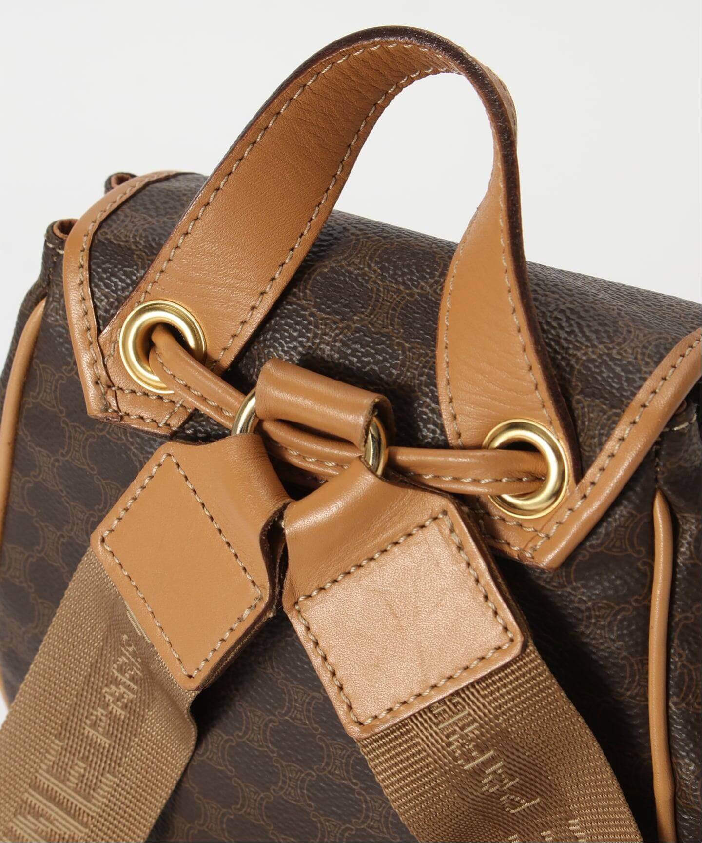 ⭐️未使用級⭐️　CELINE　セリーヌ　マカダム　バックパック　ユニセックス VINTAGE CELINE/セリーヌ】macadam バックパック（バックパック