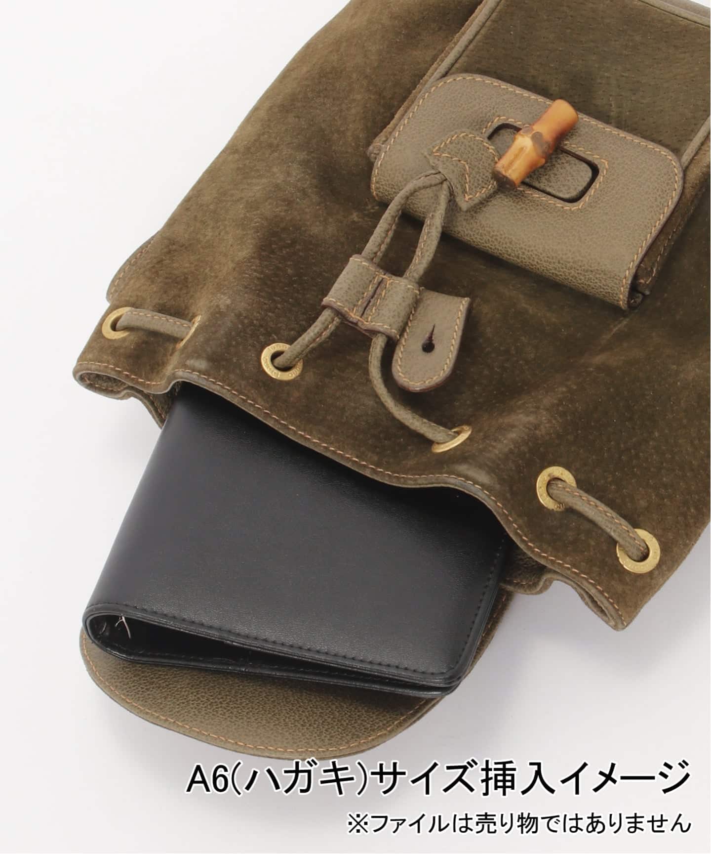 VINTAGE GUCCI/グッチ】Bamboo バックパック mini suede（バックパック