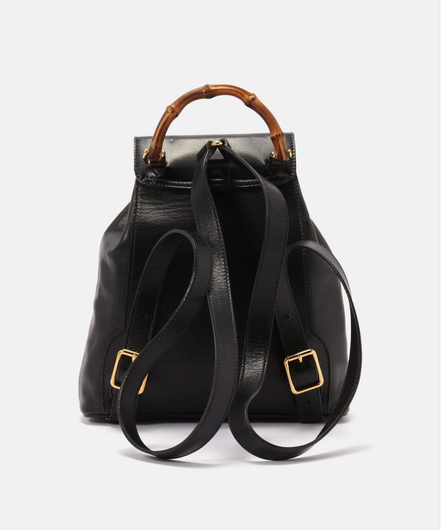 VINTAGE GUCCI/グッチ】Bamboo backpack mini（バックパック／リュック