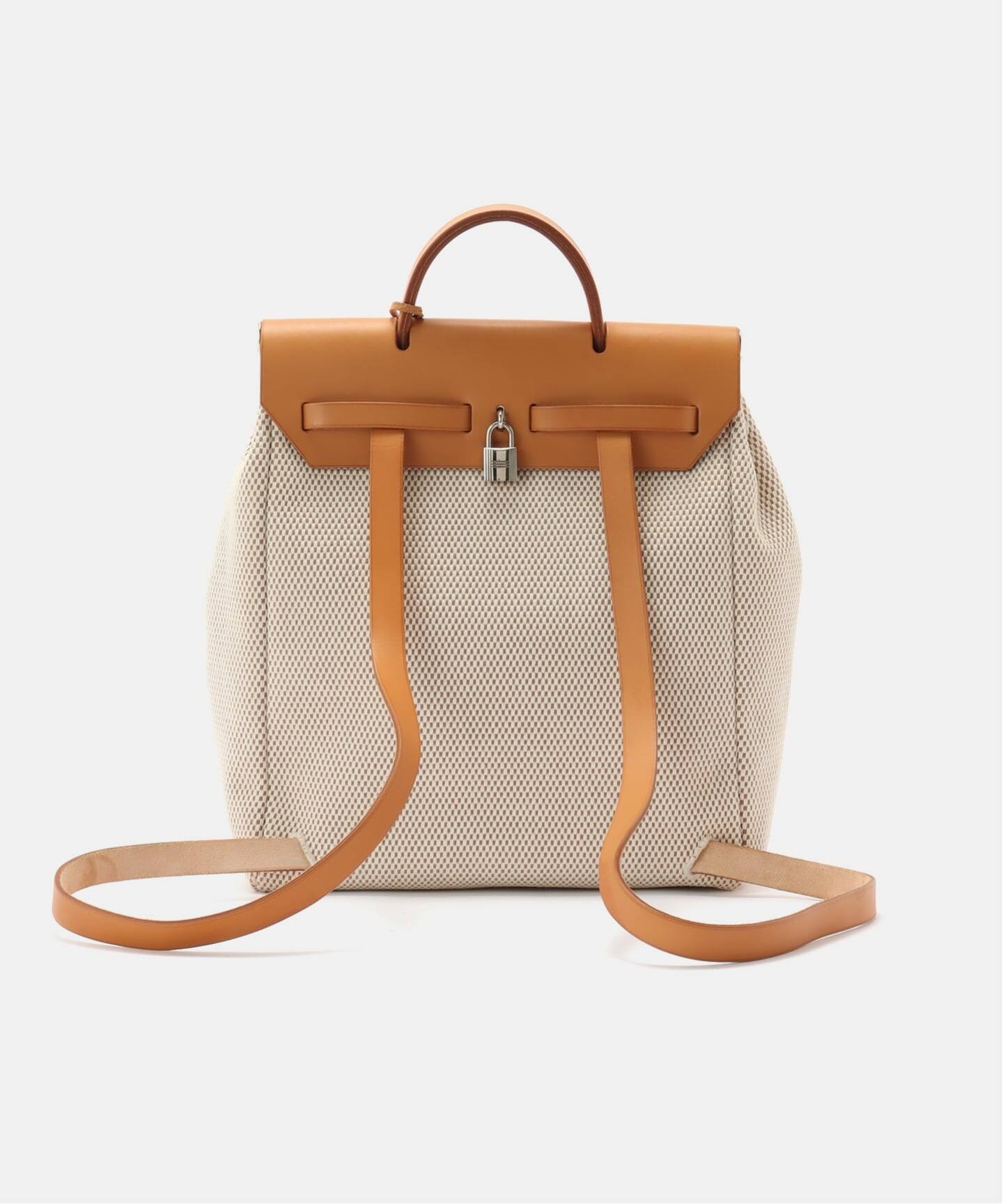 オンライン販売店 HERMES エルメス HERBAG 巾着とベルト