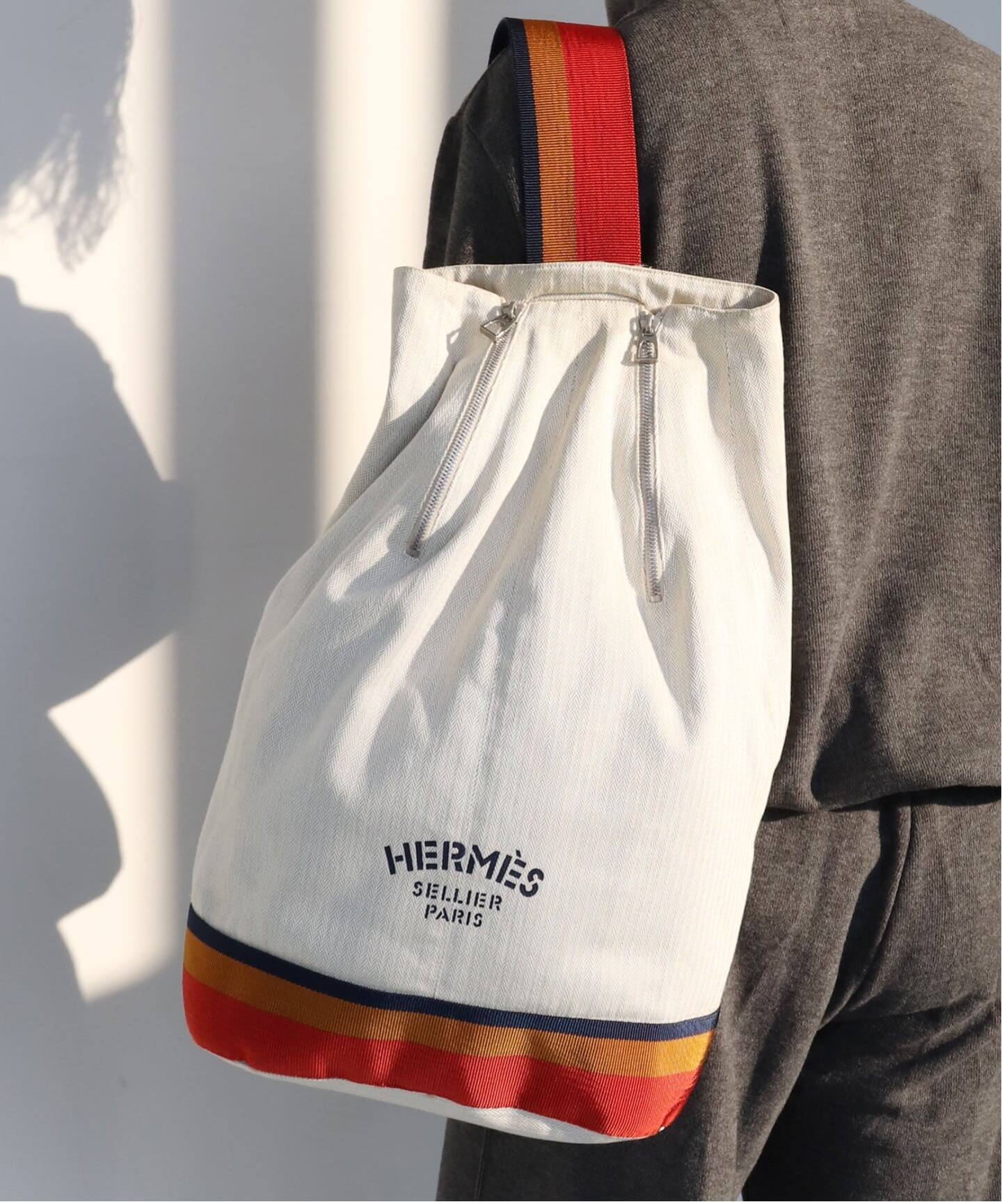 VINTAGE HERMES/エルメス】Cavalier（バックパック／リュック