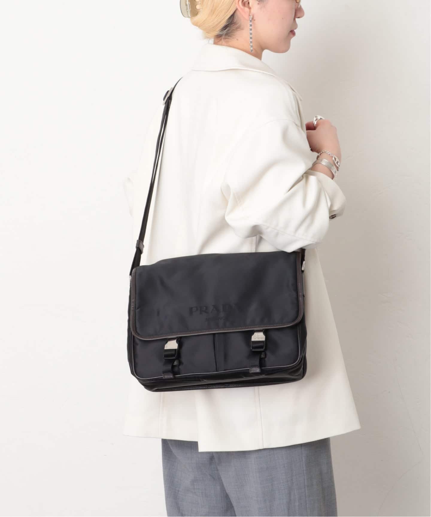 PRADA/プラダ】 Va0793 messenger（メッセンジャーバッグ）｜ENSEMBLE