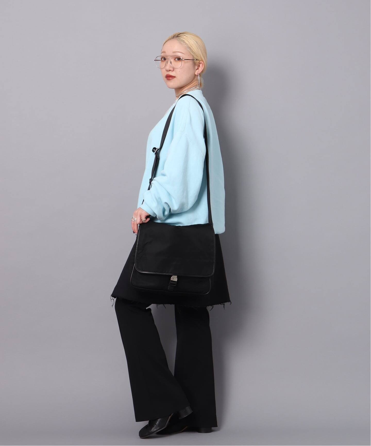 B*K様 プラダ　ショルダーバッグ re nylon メッセンジャーバック PRADA/プラダ】messenger nylon（メッセンジャーバッグ）｜ENSEMBLE