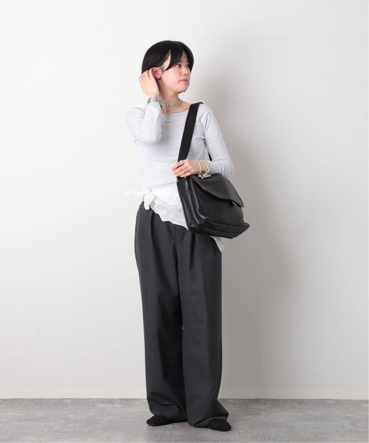 VINTAGE LOEWE/ロエベ】 messenger anagram（メッセンジャーバッグ