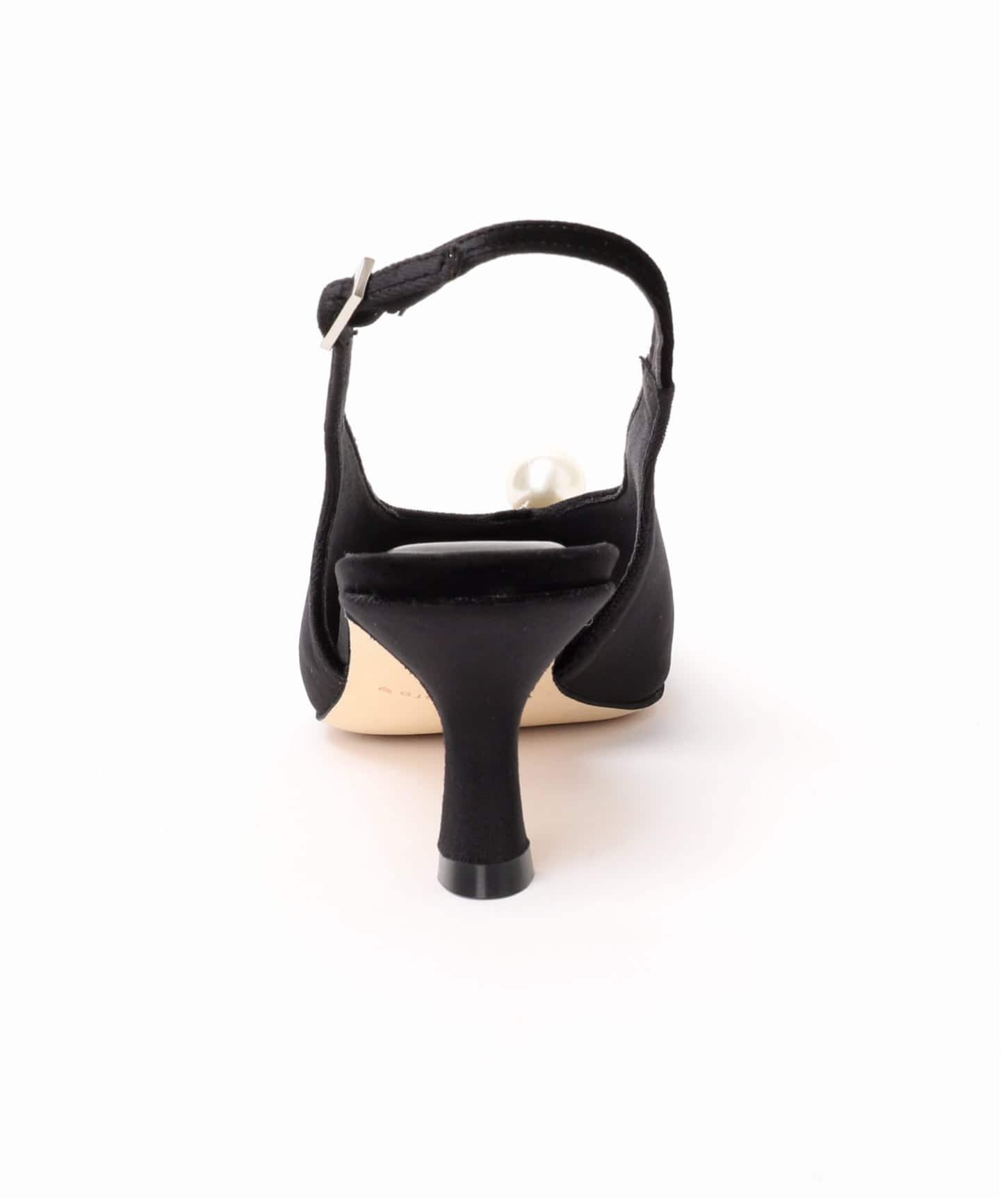 ルタロン　パンプス GRISE 5.5レザーワイドスクエアハイバンプパンプス◇（パンプス