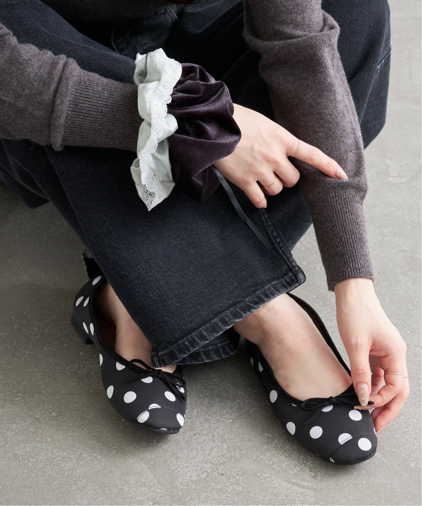 WEB限定》Le decore / ル デコレ ballerina（バレエシューズ）｜LE