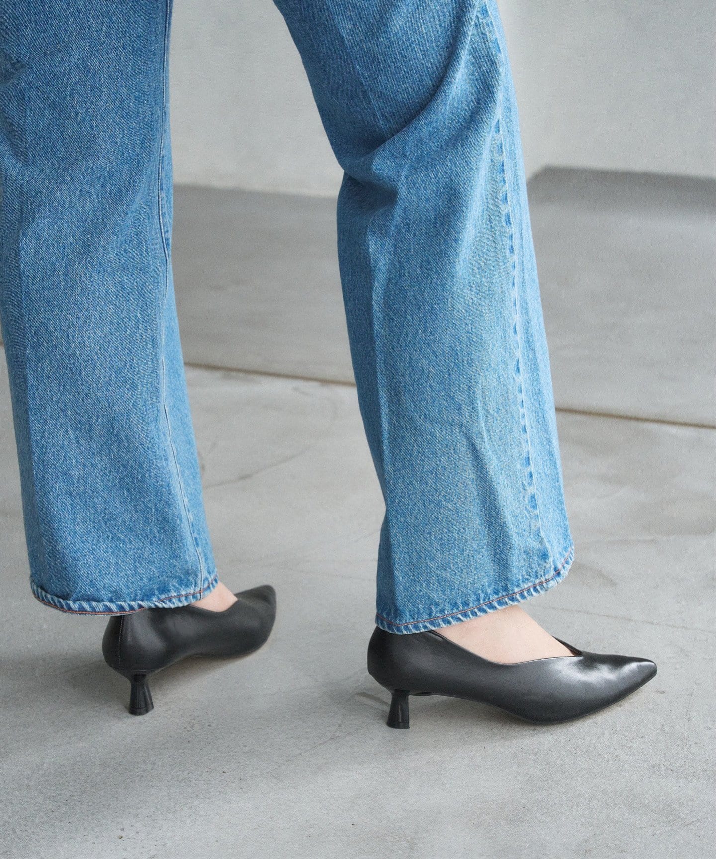 LE TALON ポインテッドハイバンプパンプス LE TALON パンプス 「追加」4.5cmポインテッドハイバンプ