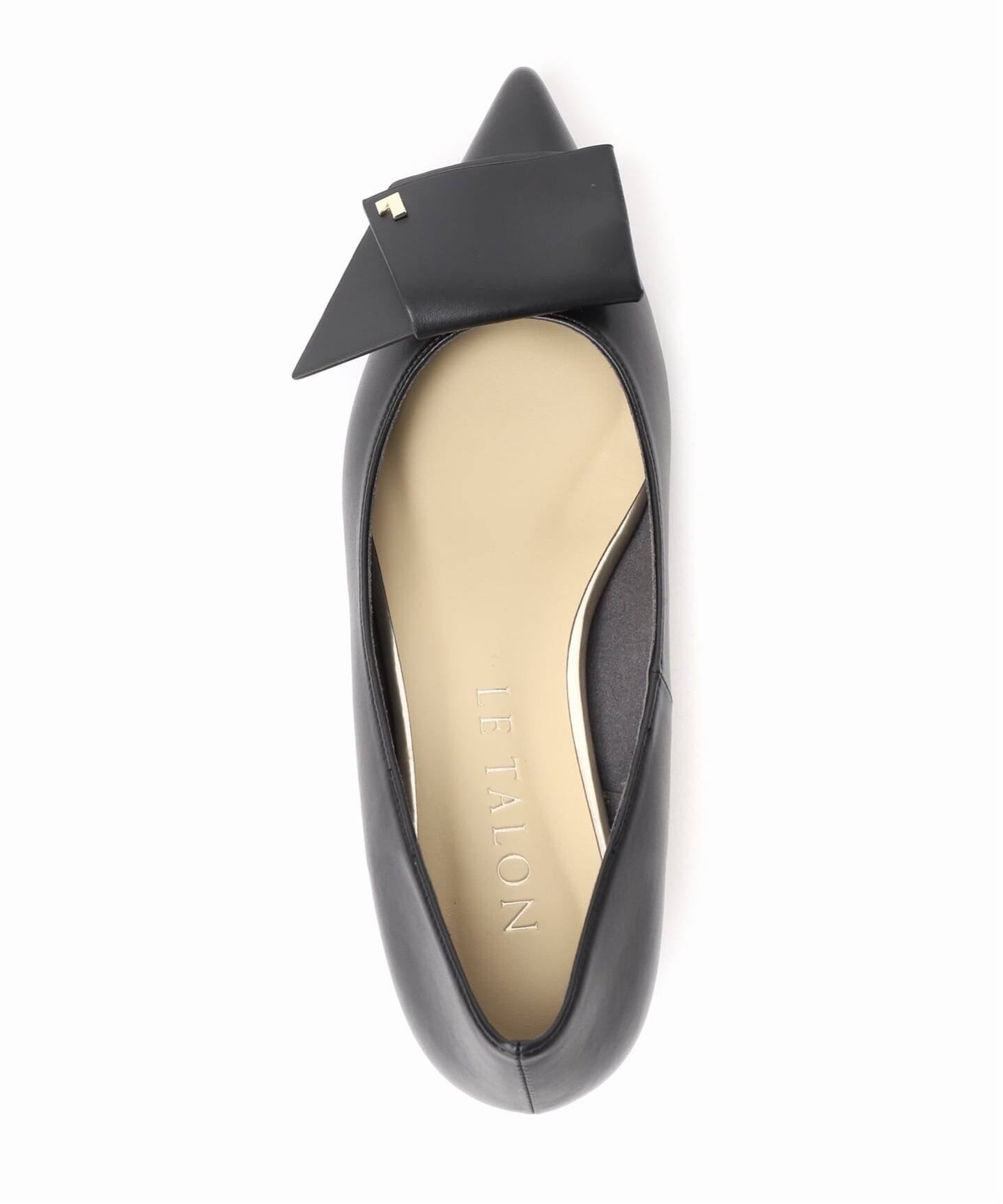 追加》3.5cmポインテッドLモチーフパンプス（パンプス）｜LE