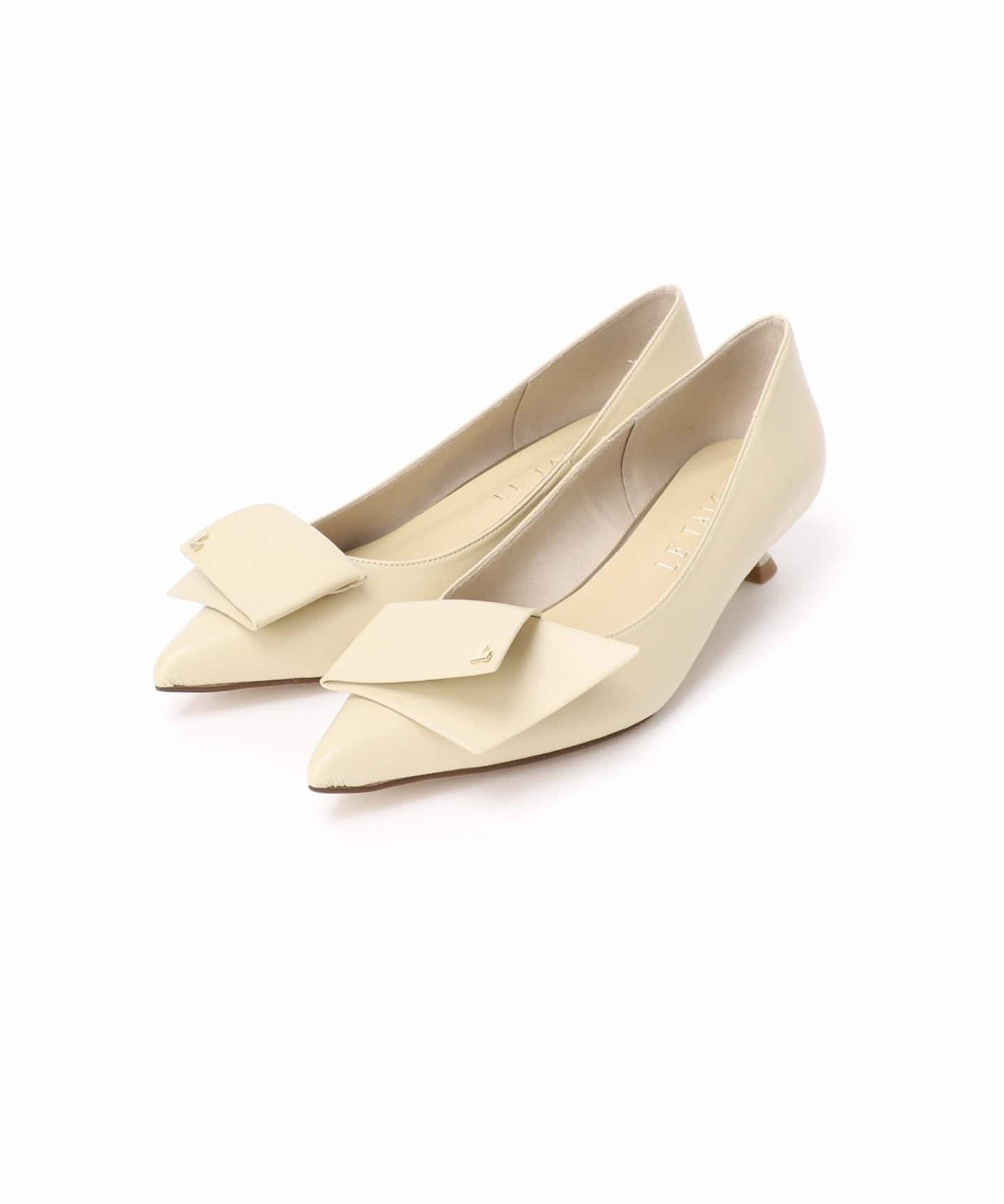 LE TALON ルタロン ポインテッドLモチーフパンプス 追加》3.5cmポインテッドLモチーフパンプス（パンプス）｜LE