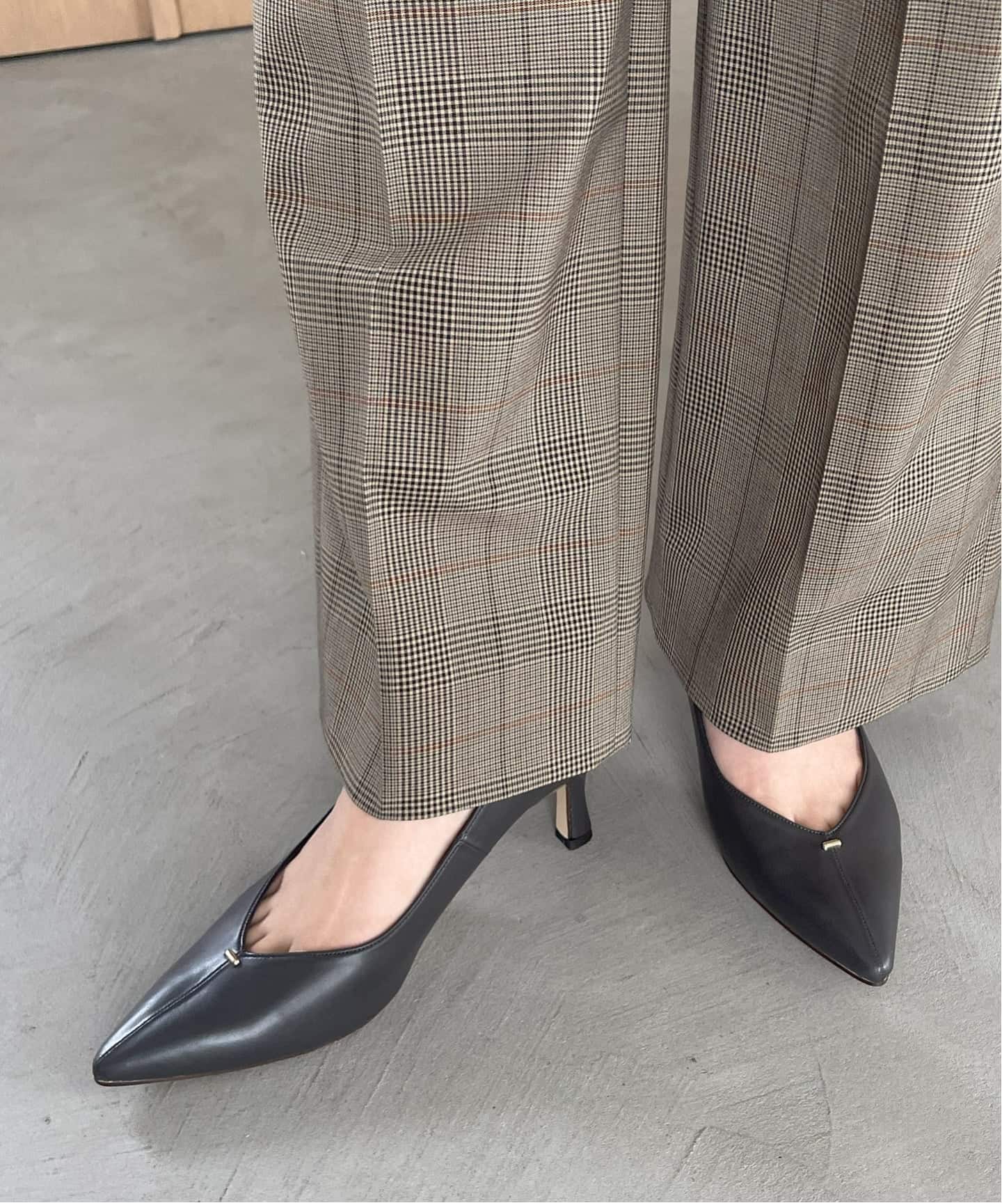 ルタロン（LE TALON）/6．5cm Vカットシームパンプス 6.5cm Vカットシームパンプス（パンプス）｜LE TALON（ル タロン）の