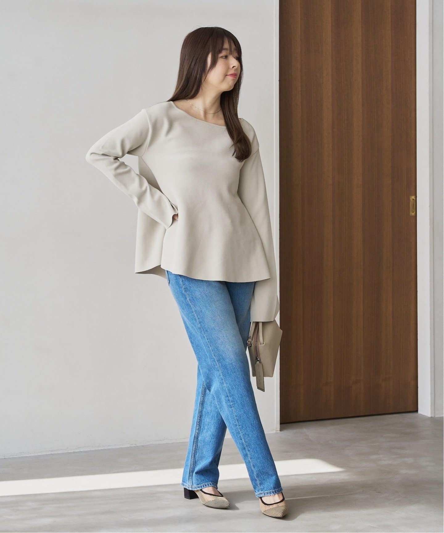 追加2》4.5cmポインテッドネットパンプス（パンプス）｜LE TALON（ル